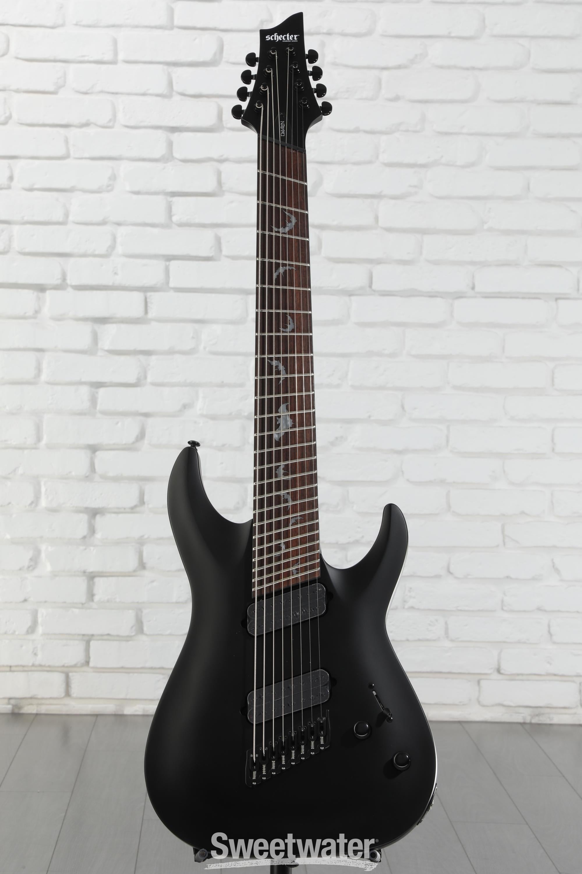 Schecter Damien-8 Multiscale 8-string Electric Guitar - Satin