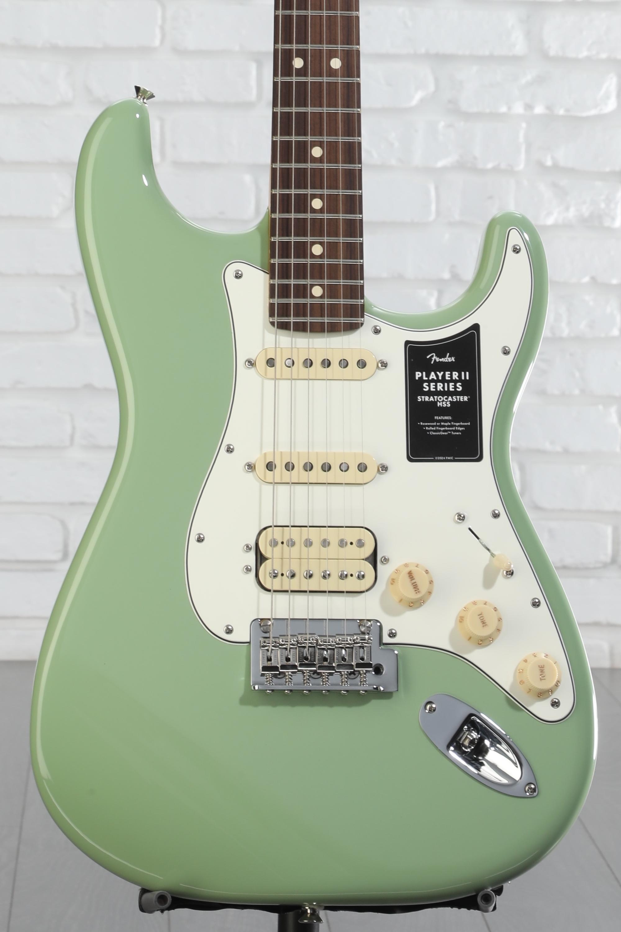 Fender Ltd Player Ⅱ Stratocaster Green Limited Edition Player II Stratocaster®, Forest Green – Fender