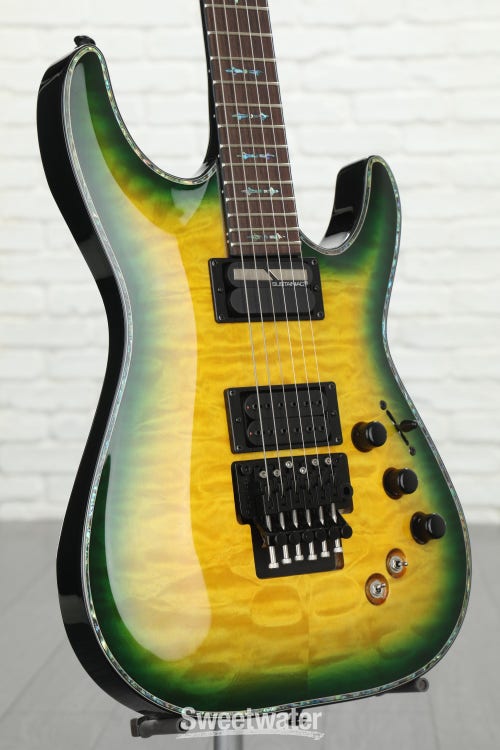 Schecter Hellraiser C-1 FR Passive w/ Sustainiac Dent and Scratch  