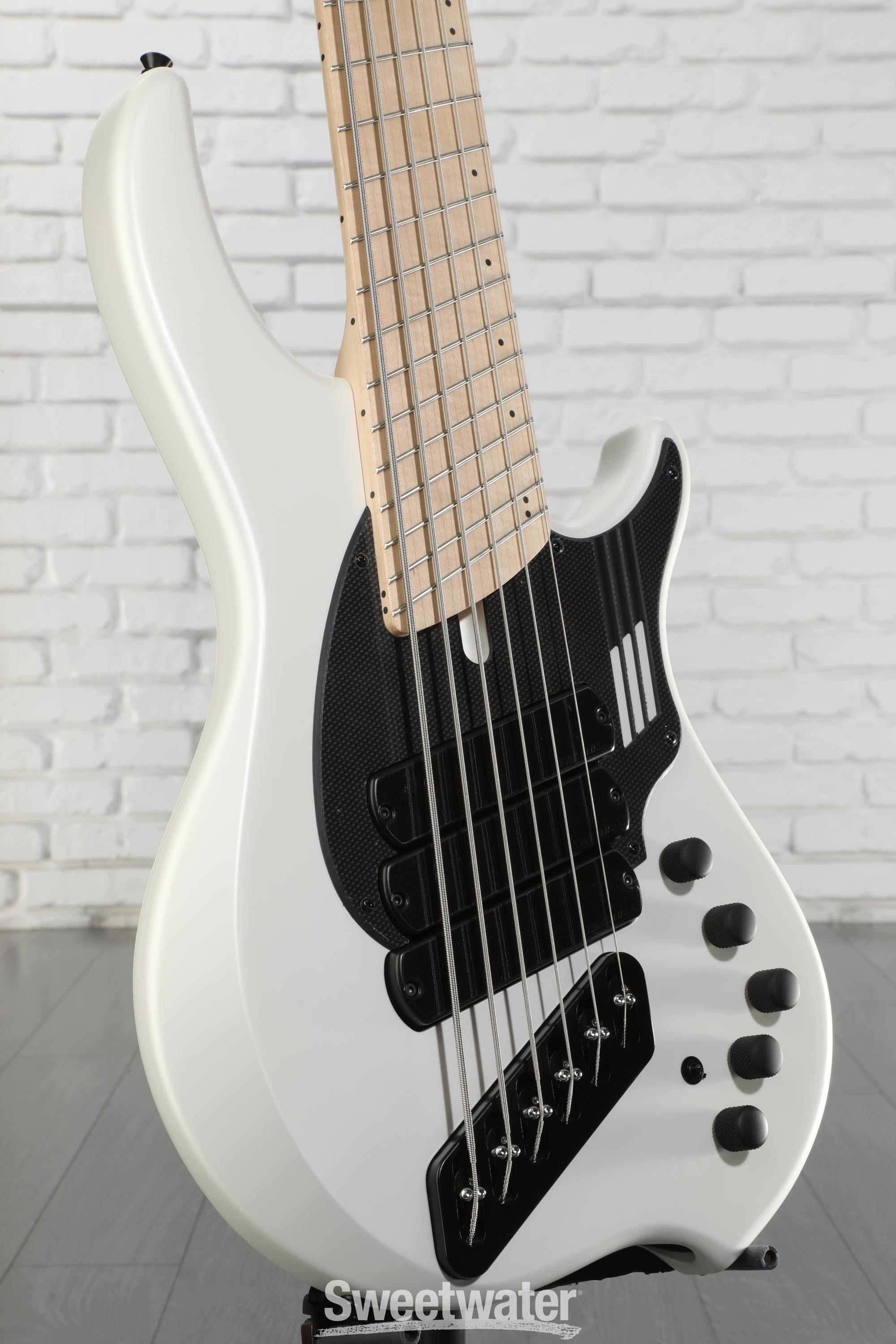 Dingwall Guitars NG3 Adam "Nolly" Getgood Signature 6-string Electric Bass Guitar - Matte Ducati White