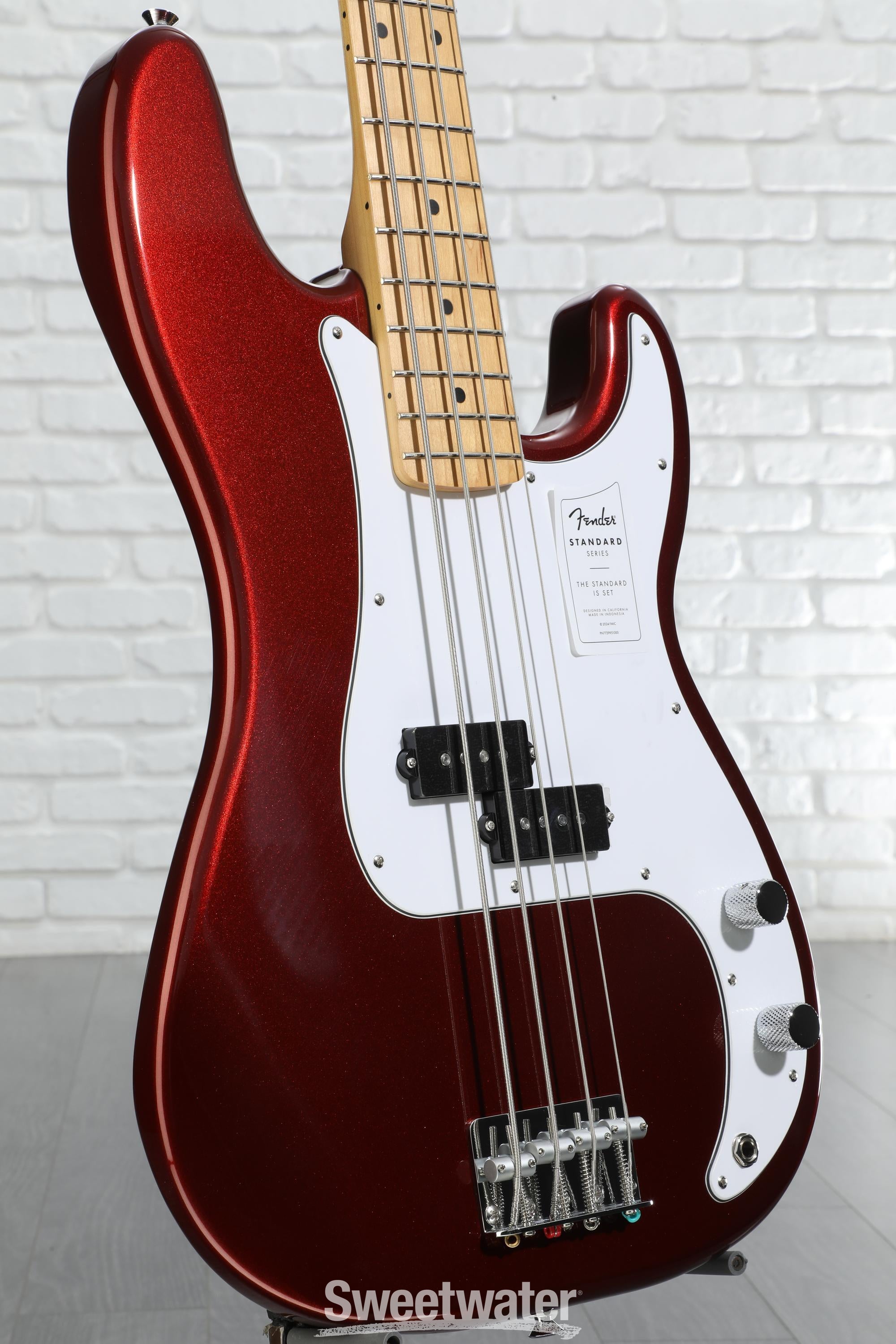 Fender Standard Precision Bass - Candy Cola, Maple