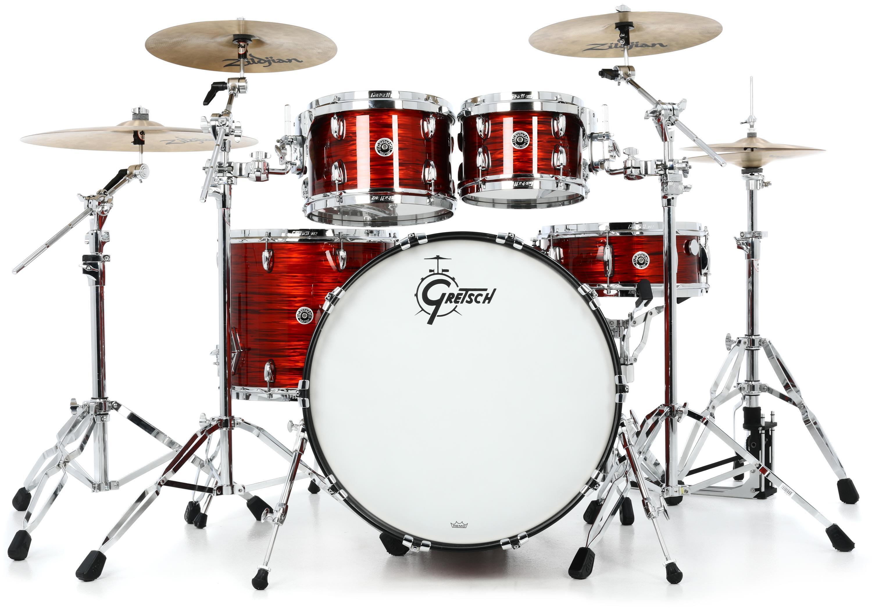 Gretsch Drums Brooklyn GB-E8246 4-piece Shell Pack - Orange Oyster