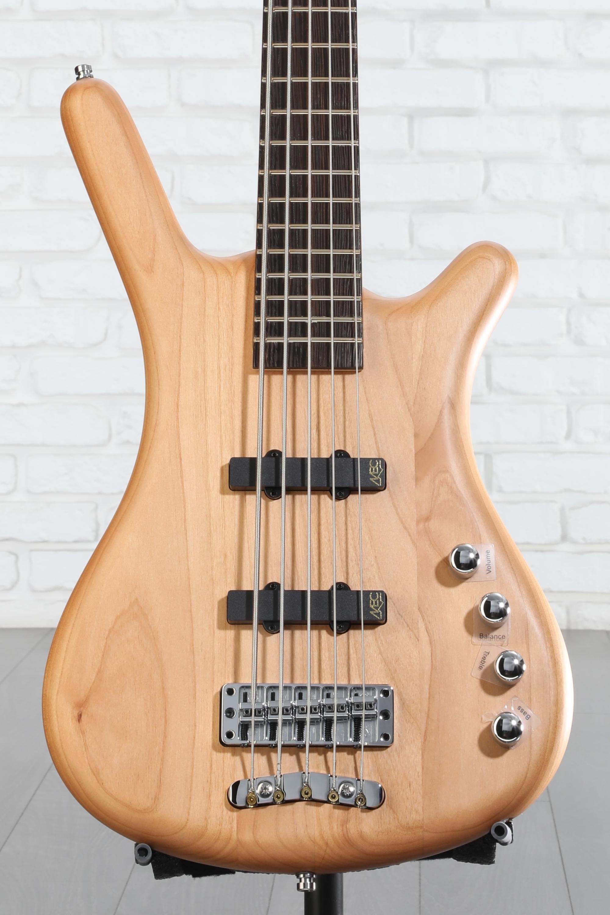 ベース Warwick rockbass corvette basic 5st Warwick RockBass Corvette Basic 5-String Bass - Black