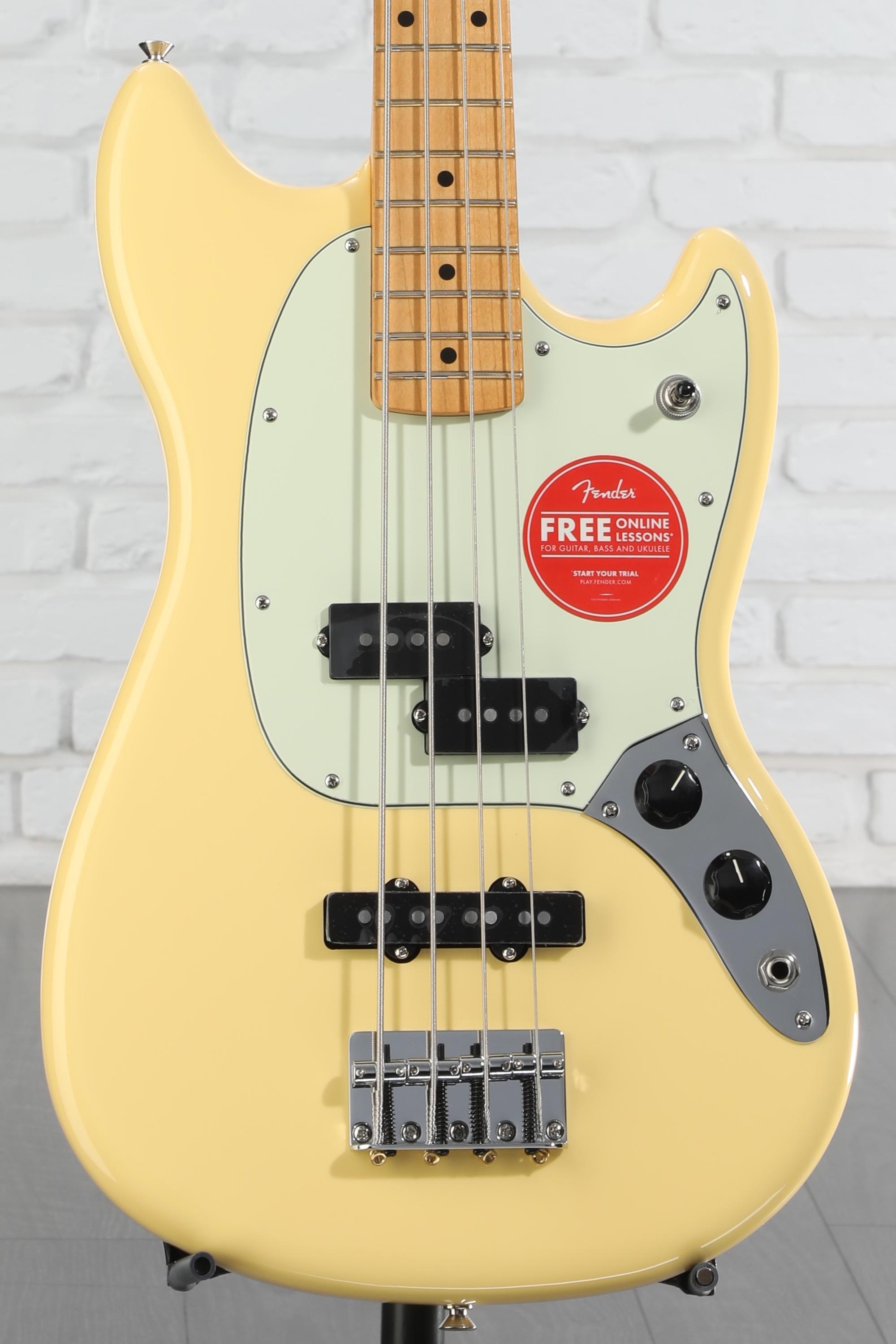 Fender Special Edition Mustang PJ Bass - Buttercream with