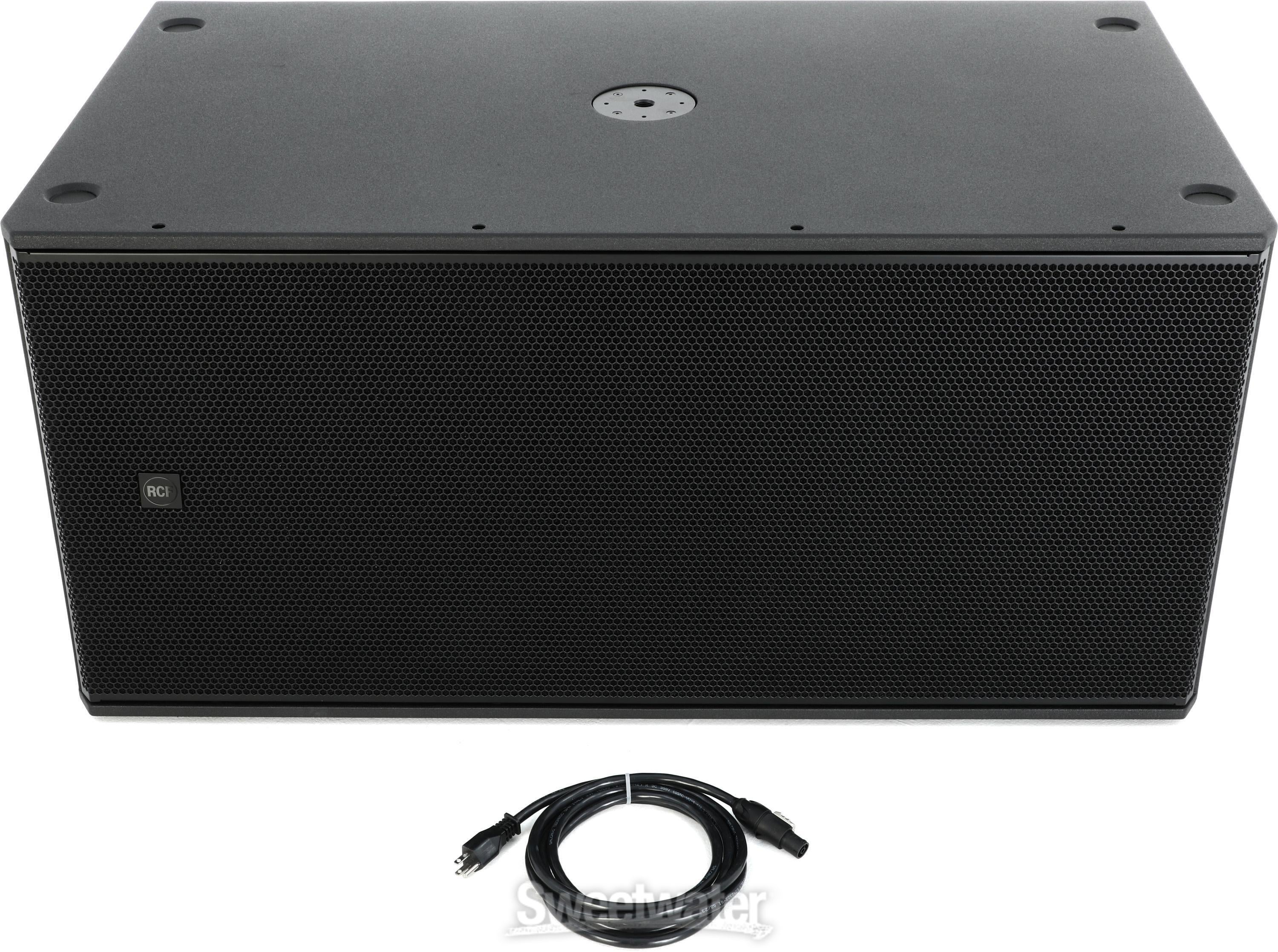 subuです。 RCF SUB 8008-AS 4,400W 2 x 18-inch Powered Subwoofer
