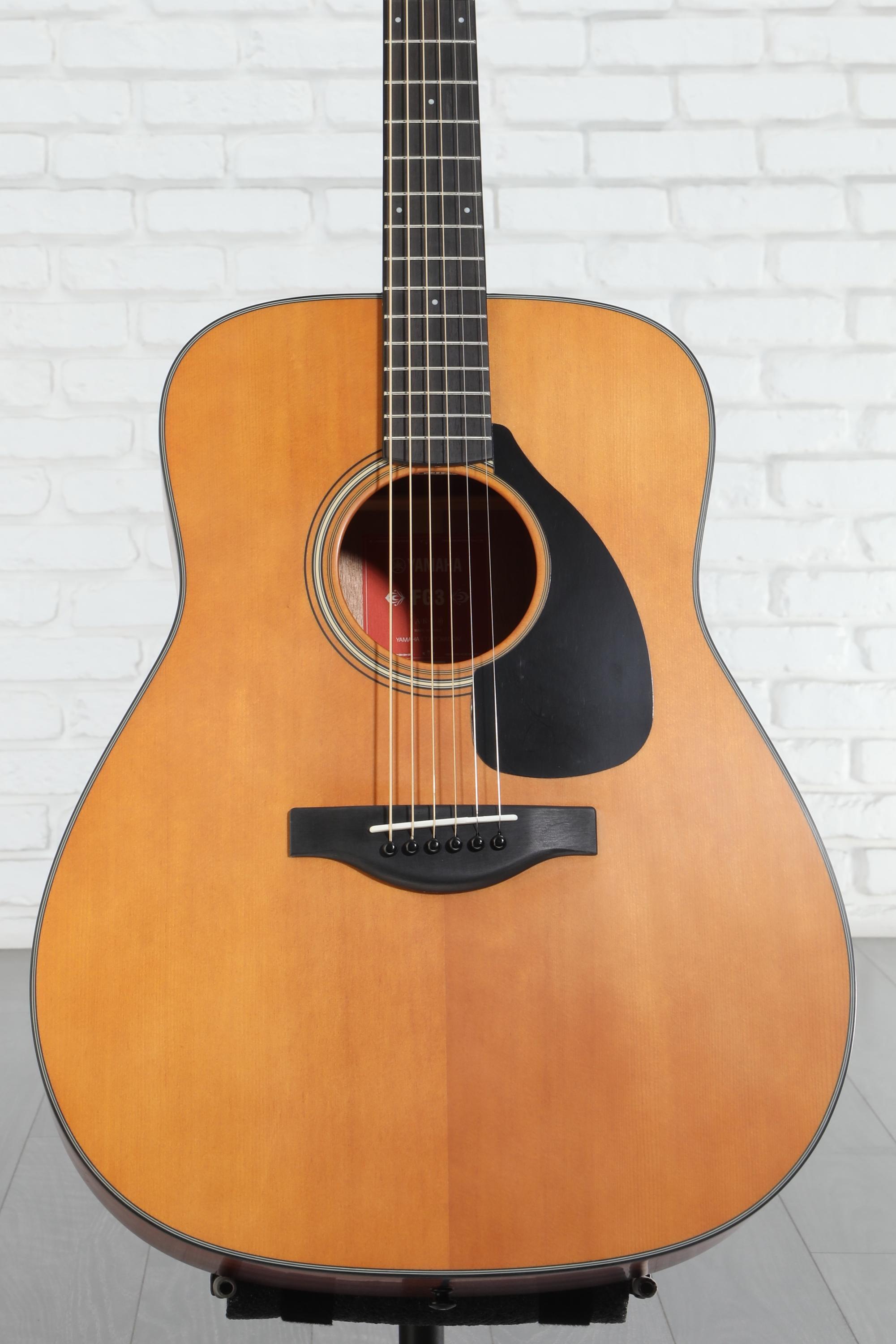 Yamaha Red Label FG3 Acoustic Guitar - Natural | Sweetwater