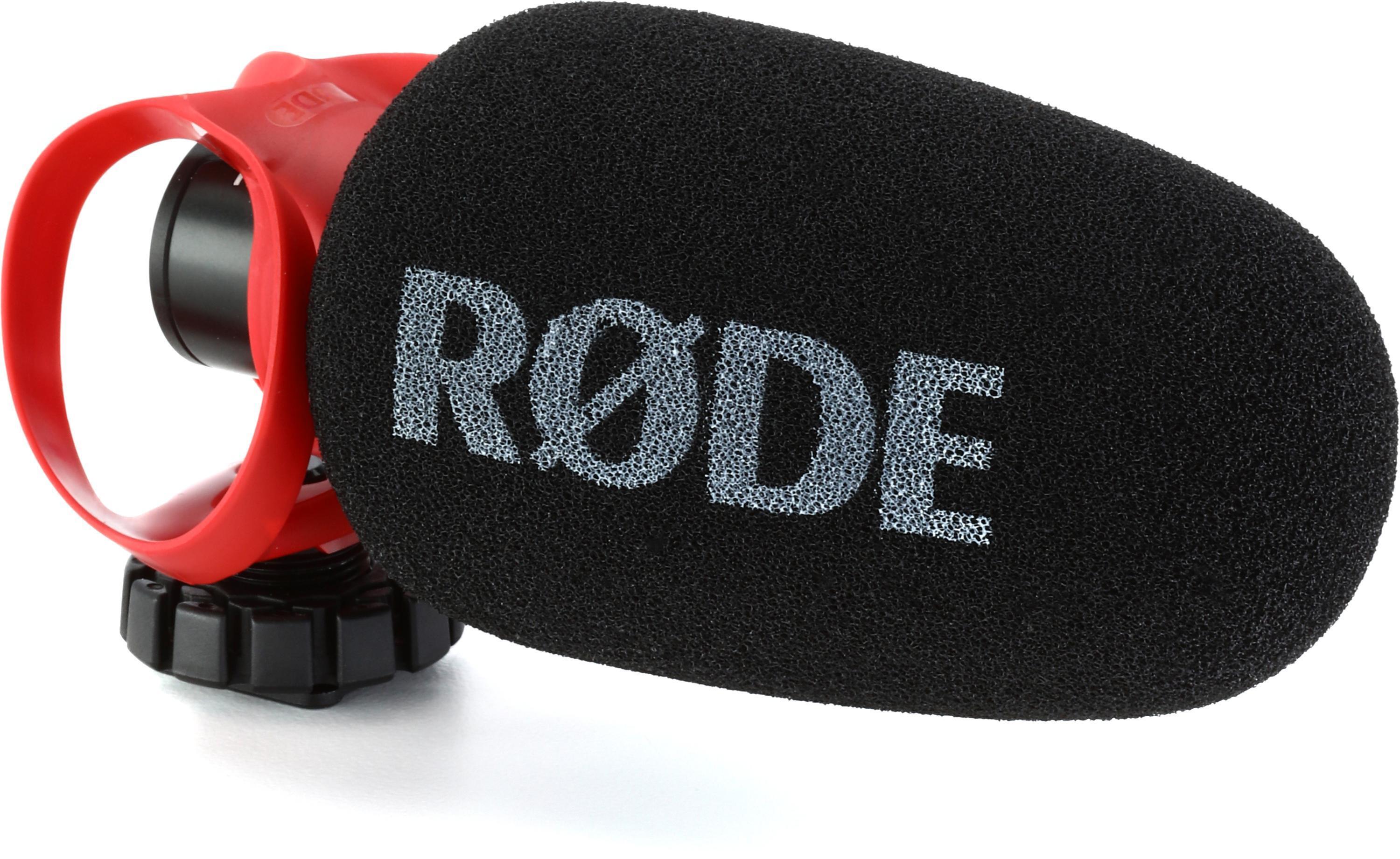 RODE VideoMicro Compact Directional On-Camera Microphone With Shockmount,  Windshield and Patch Cable