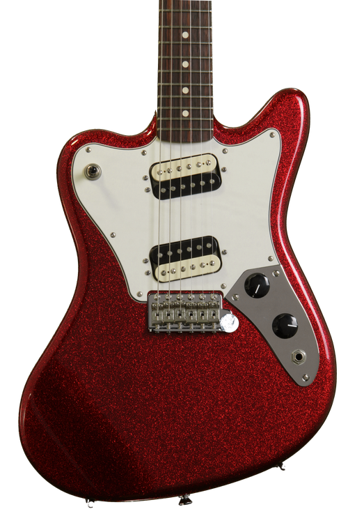 Fender Pawn Shop Super-Sonic Rosewood - Apple Red Flake Fender Pawn Shop Super-Sonic Rosewood - Apple Red Flake
