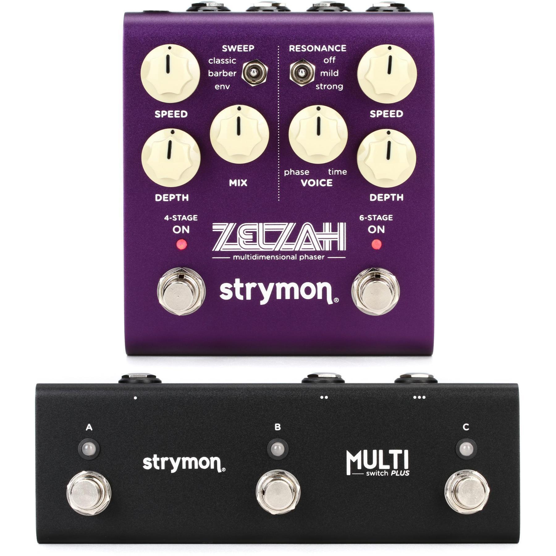 Strymon Zelzah Multidimensional Phaser and Multi Switch Plus Pack