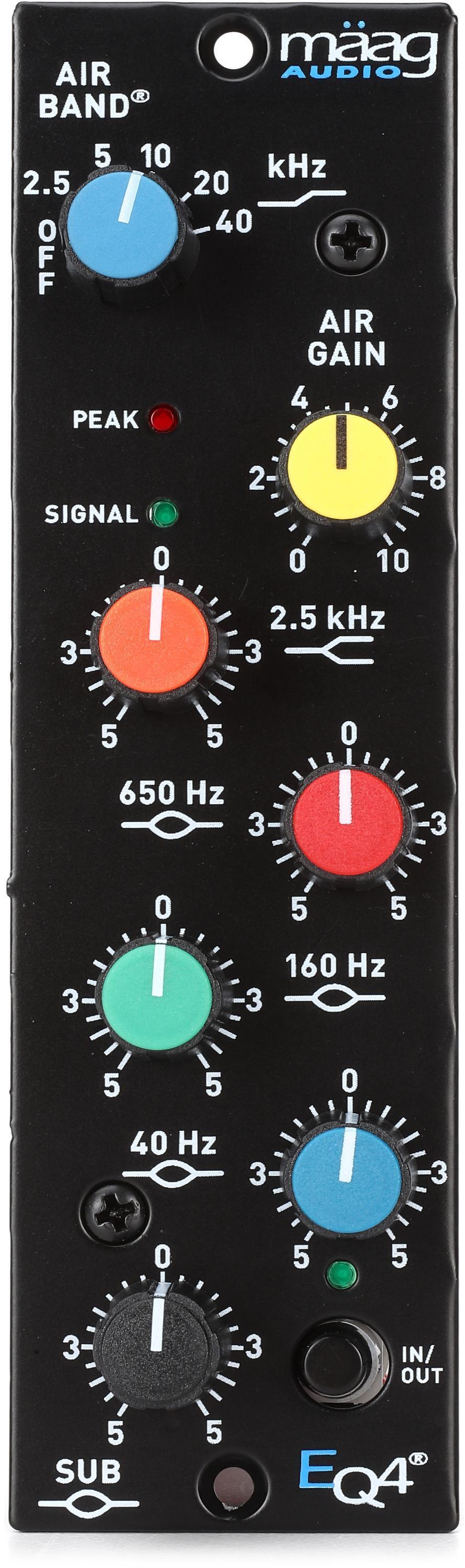 Photo of Maag Audio EQ4 500 Series 6-band Equalizer - Black