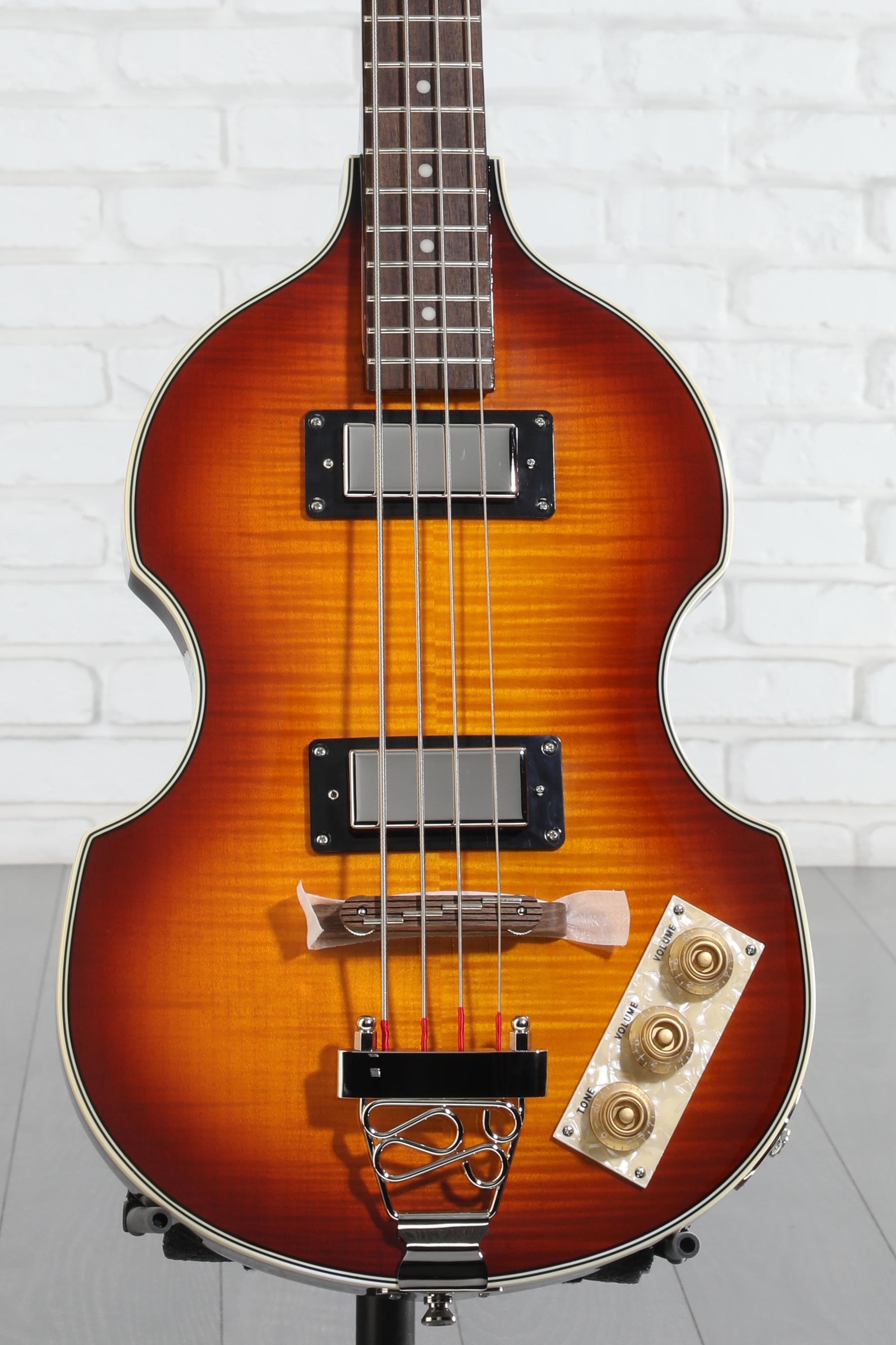Epiphone バイオリンベース Epiphone Viola Bass - Vintage Sunburst | Sweetwater