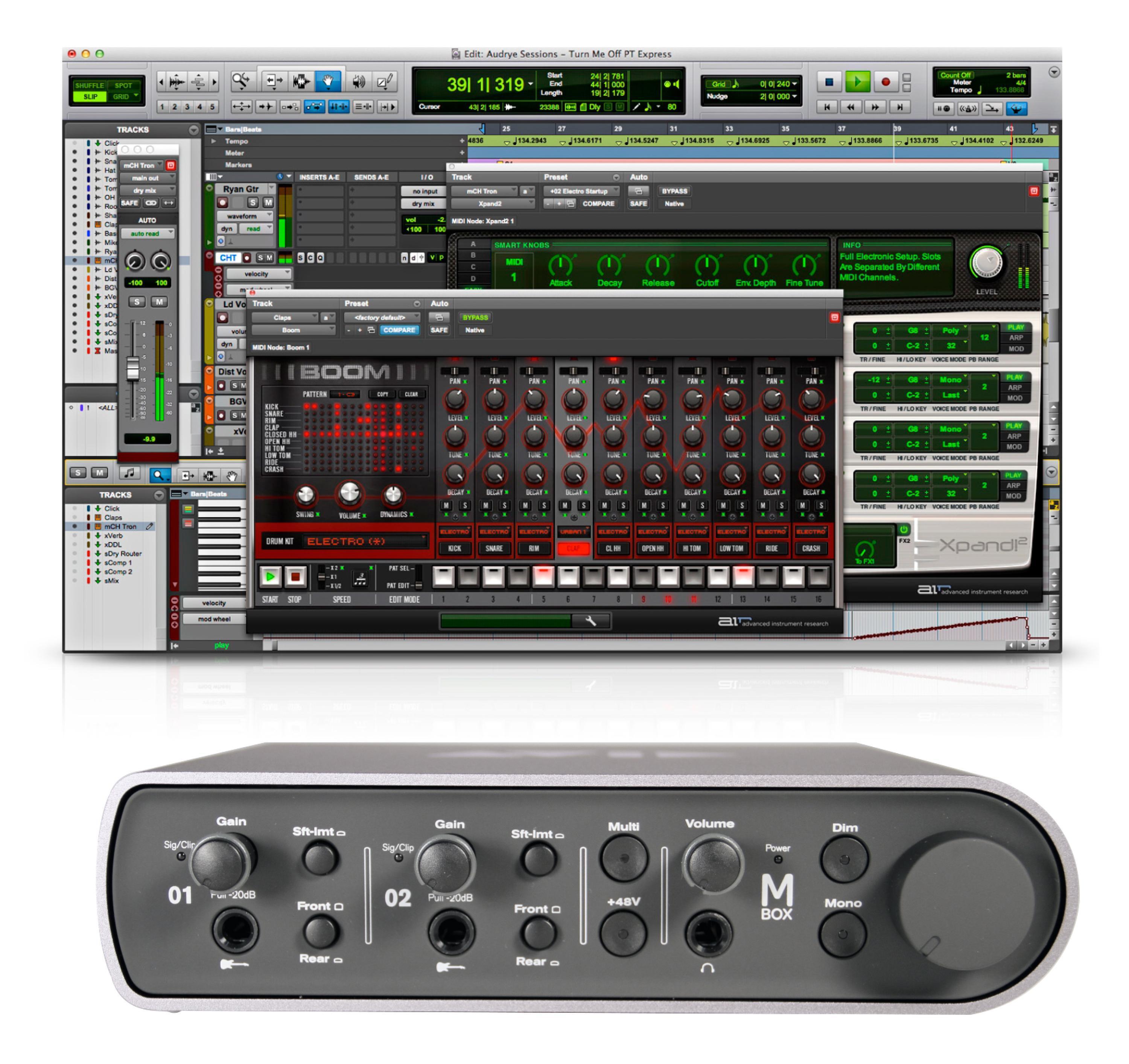 Avid Mbox with Pro Tools Express - Academic Version | Sweetwater