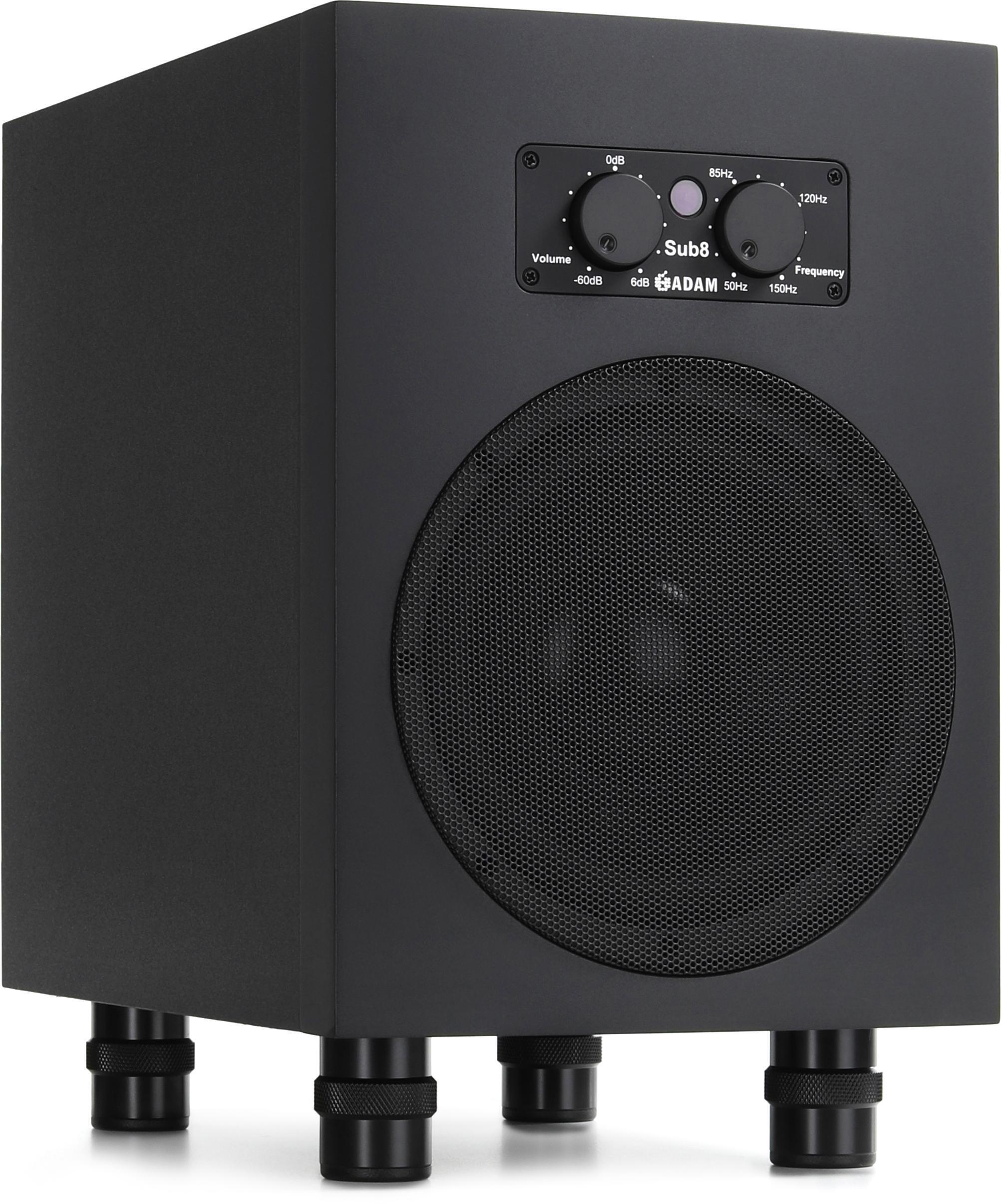 ADAM Audio Sub8 Powered Studio Subwoofer Sweetwater