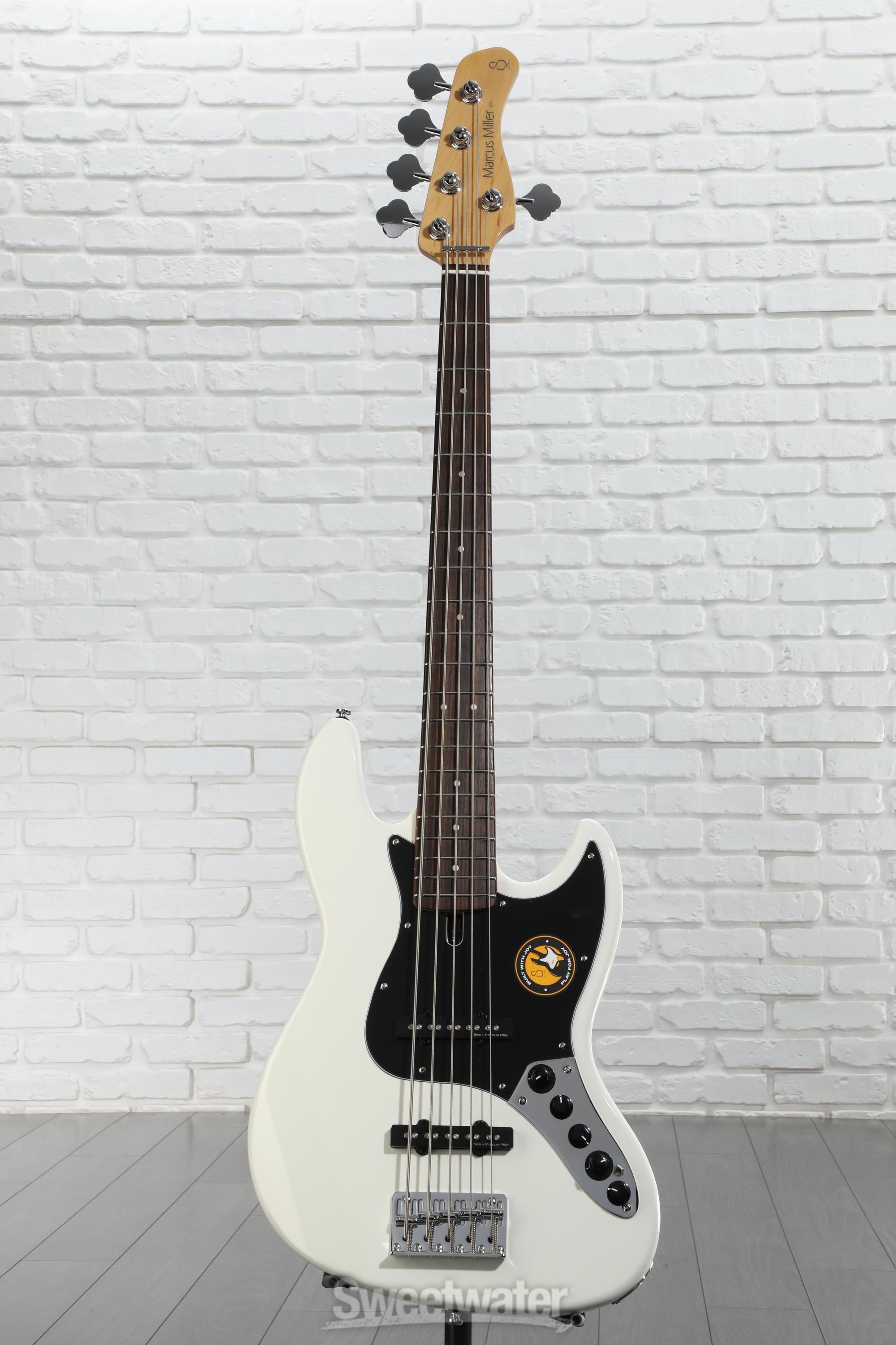 Sire V3 5弦 Sire Marcus Miller V3 5-string Bass Guitar - Antique White