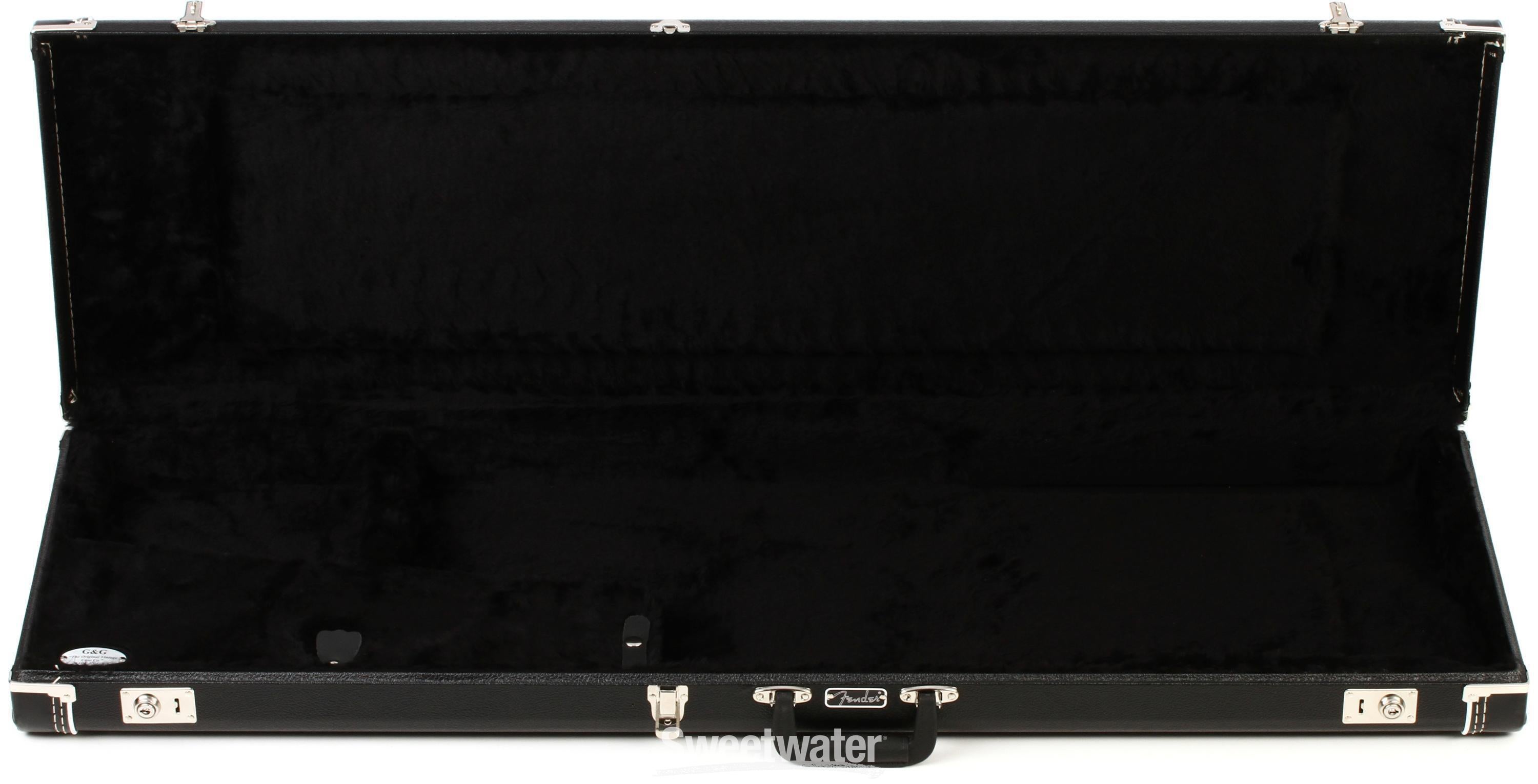 Fender Standard Precision Bass Case - Black | Sweetwater