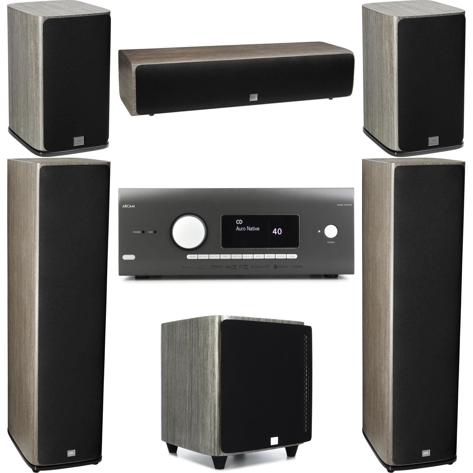 Arcam AVR31 Home Theater Receiver and JBL 5.1 Home Theater System