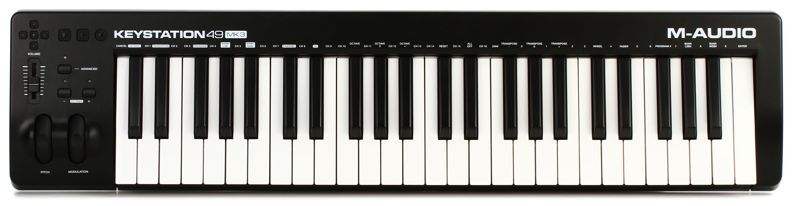 M-Audio Keystation 49 MK3 49-key Keyboard Controller | Sweetwater