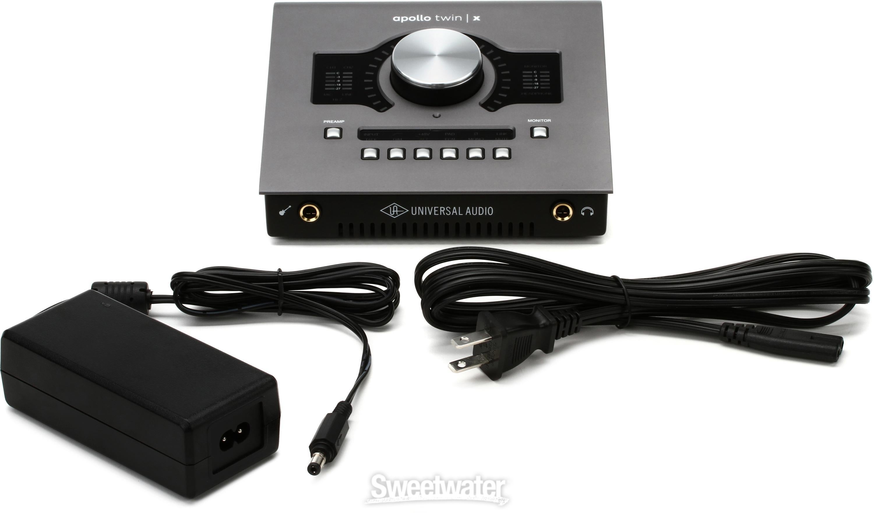 Universal Audio Apollo Twin X DUO 10x6 Thunderbolt Audio Interface