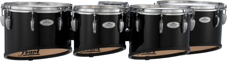 Pearl Finalist Marching Bass Drum - 16 x 14 inch - Midnight Black