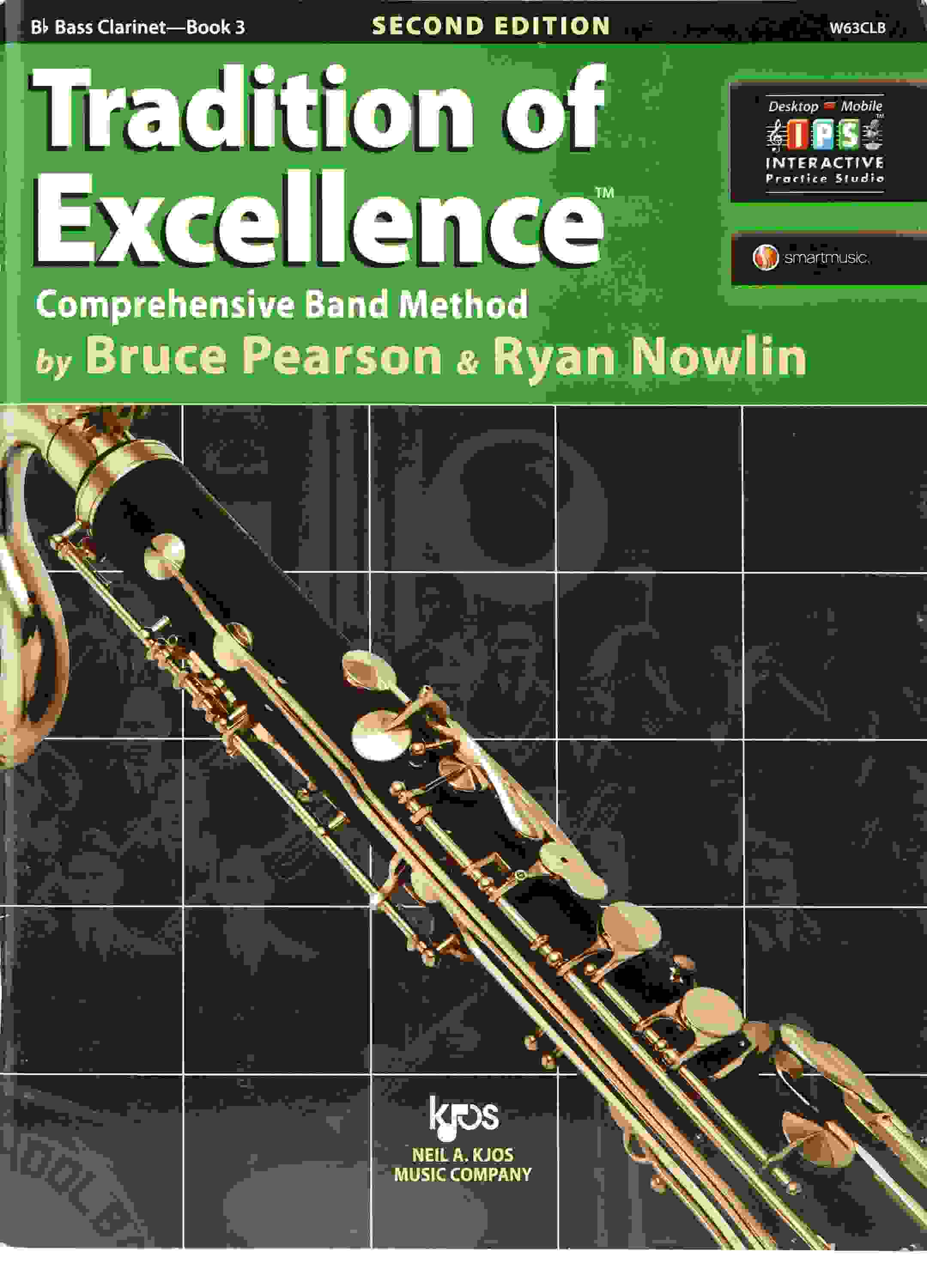 Kjos Tradition of Excellence Book 3 - Bass Clarinet