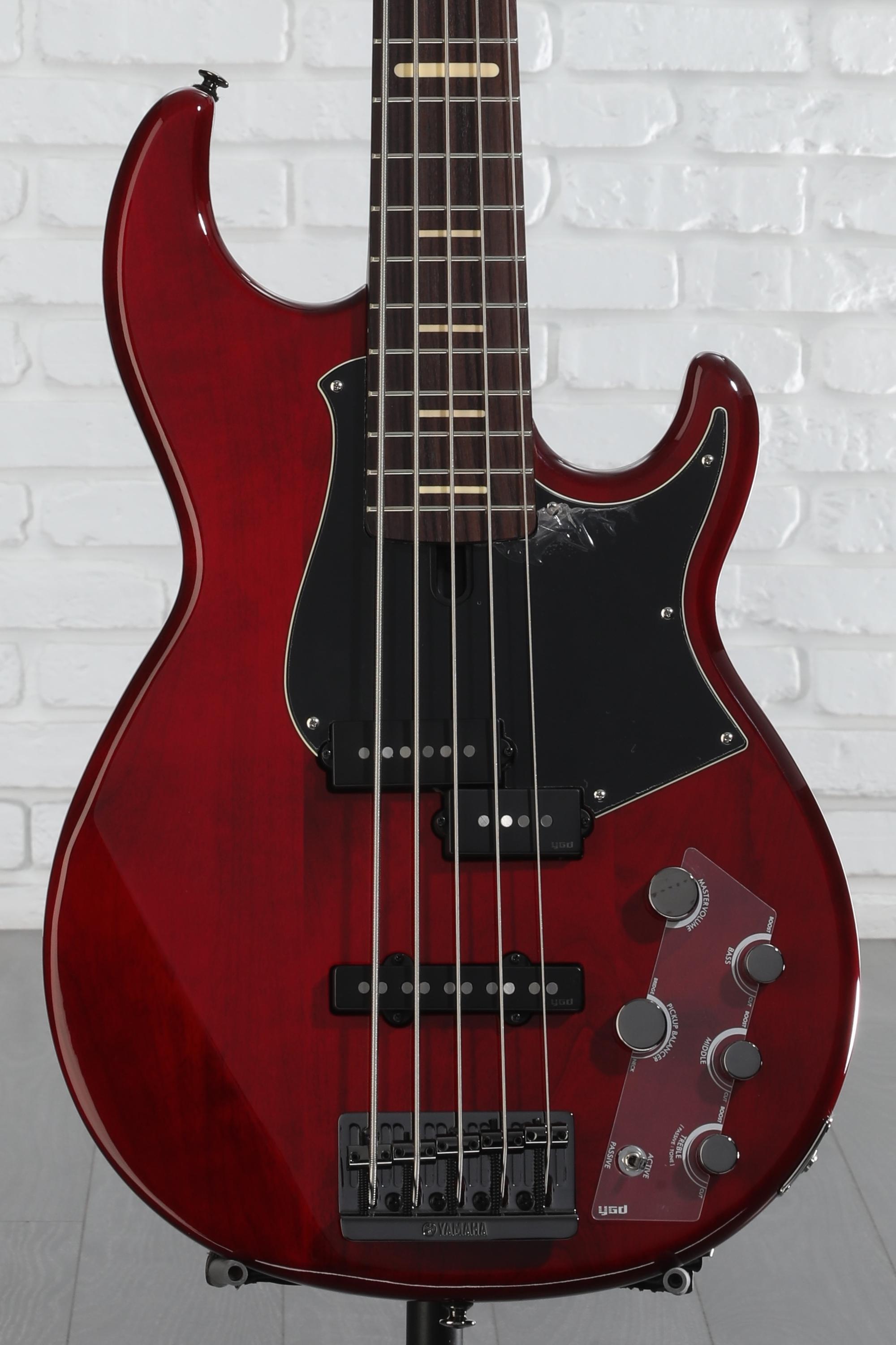 特別オファー Yamaha BB735A 5-string Bass Guitar - Fired Red | Sweetwater ベース