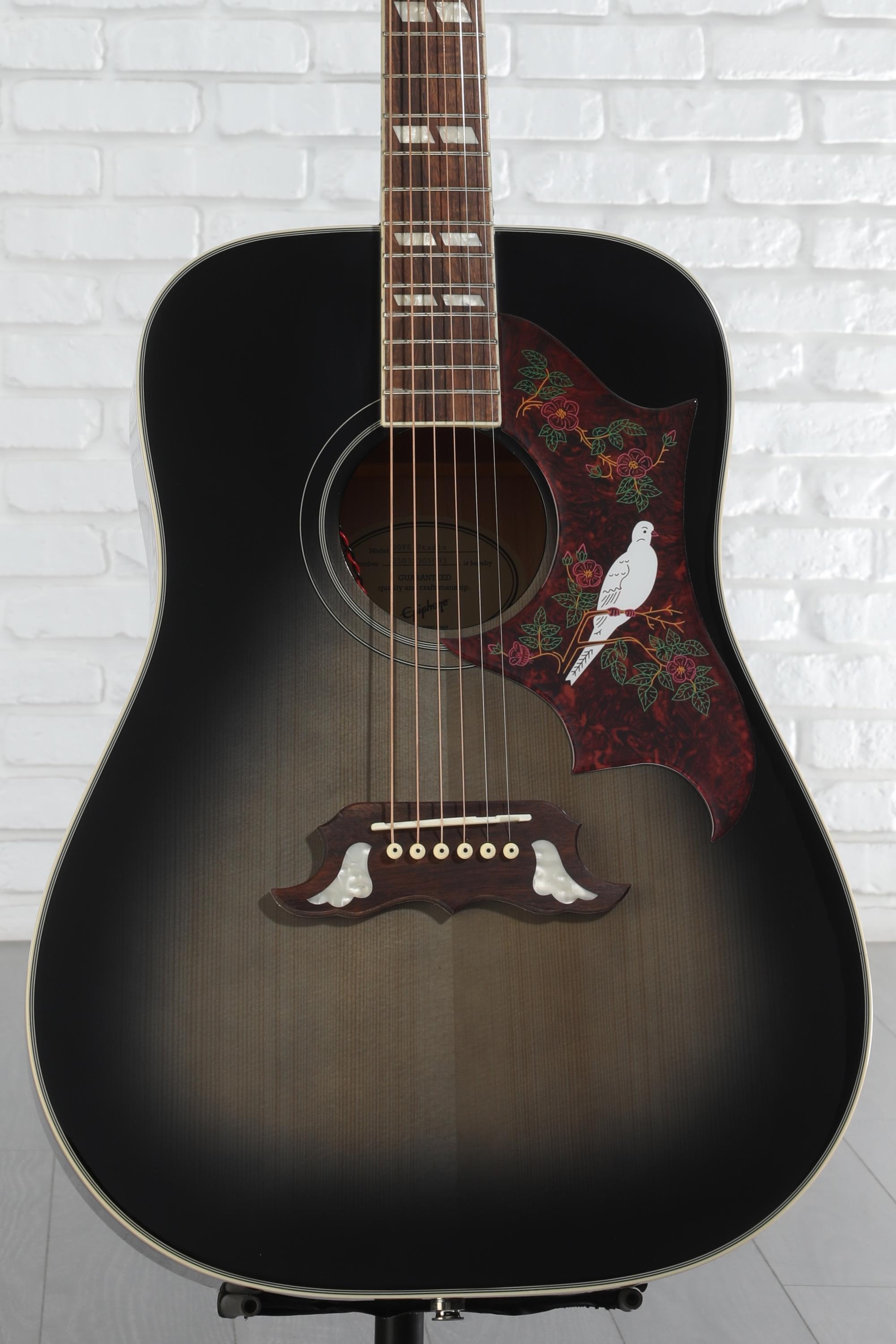 ギター Epiphone DOVE Dove Studio, Violinburst | Epiphone