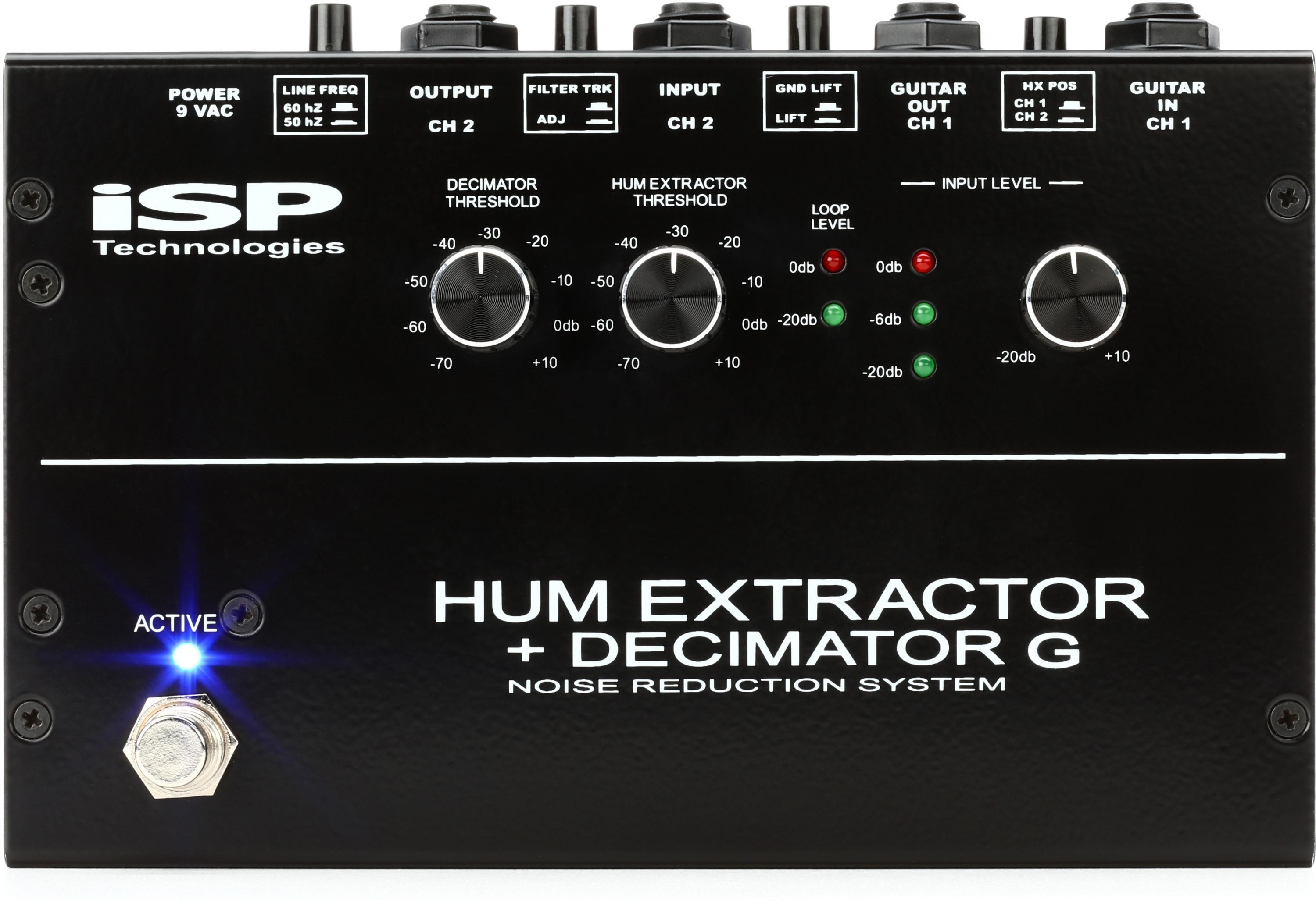ISP Technologies Hum Extractor + Decimator G Noise Reduction
