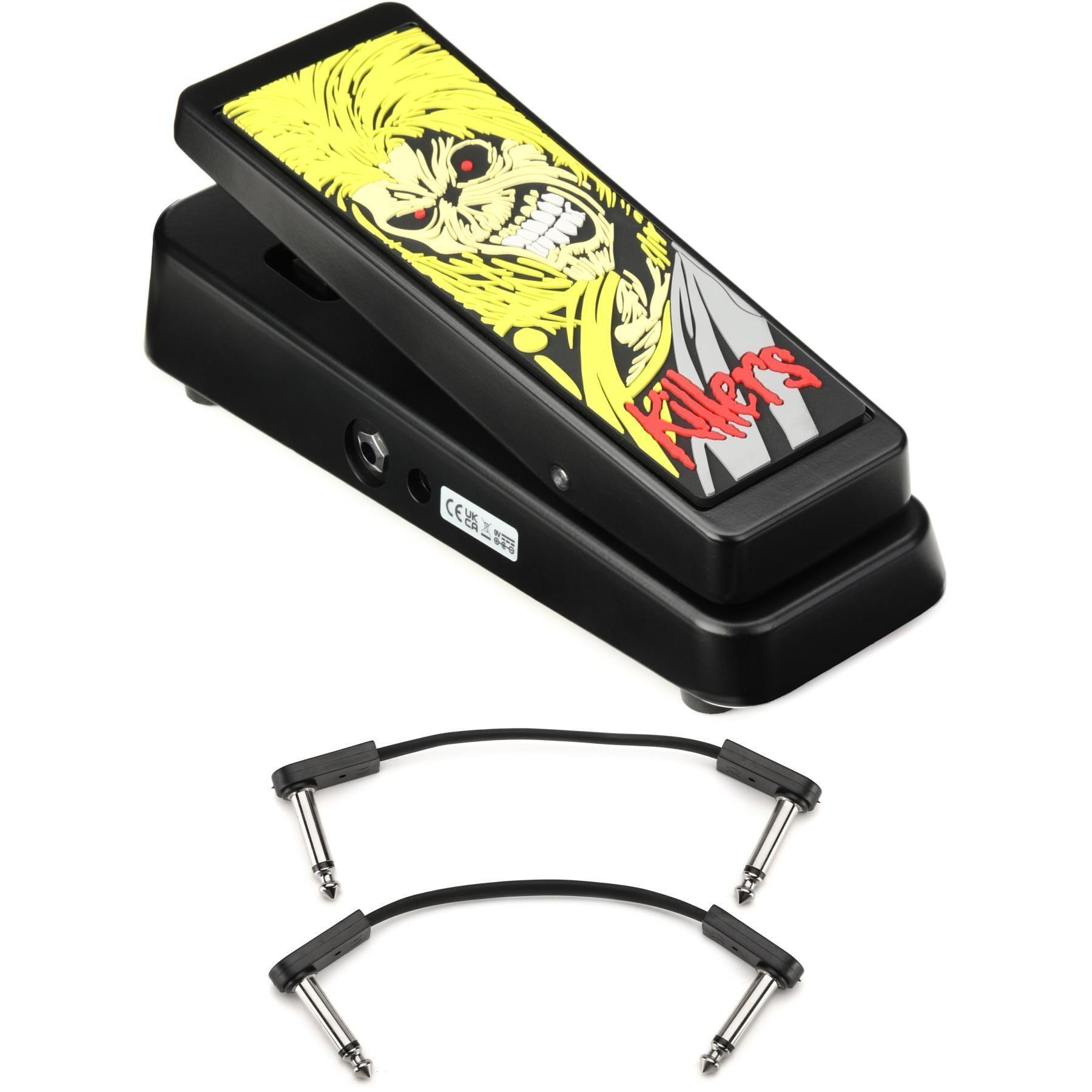 Dunlop Iron Maiden Killers Cry Baby Wah Pedal with EBS Patch