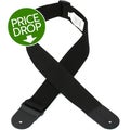 Photo of Levy's M8POLY Woven Polypropylene Guitar Strap - Black