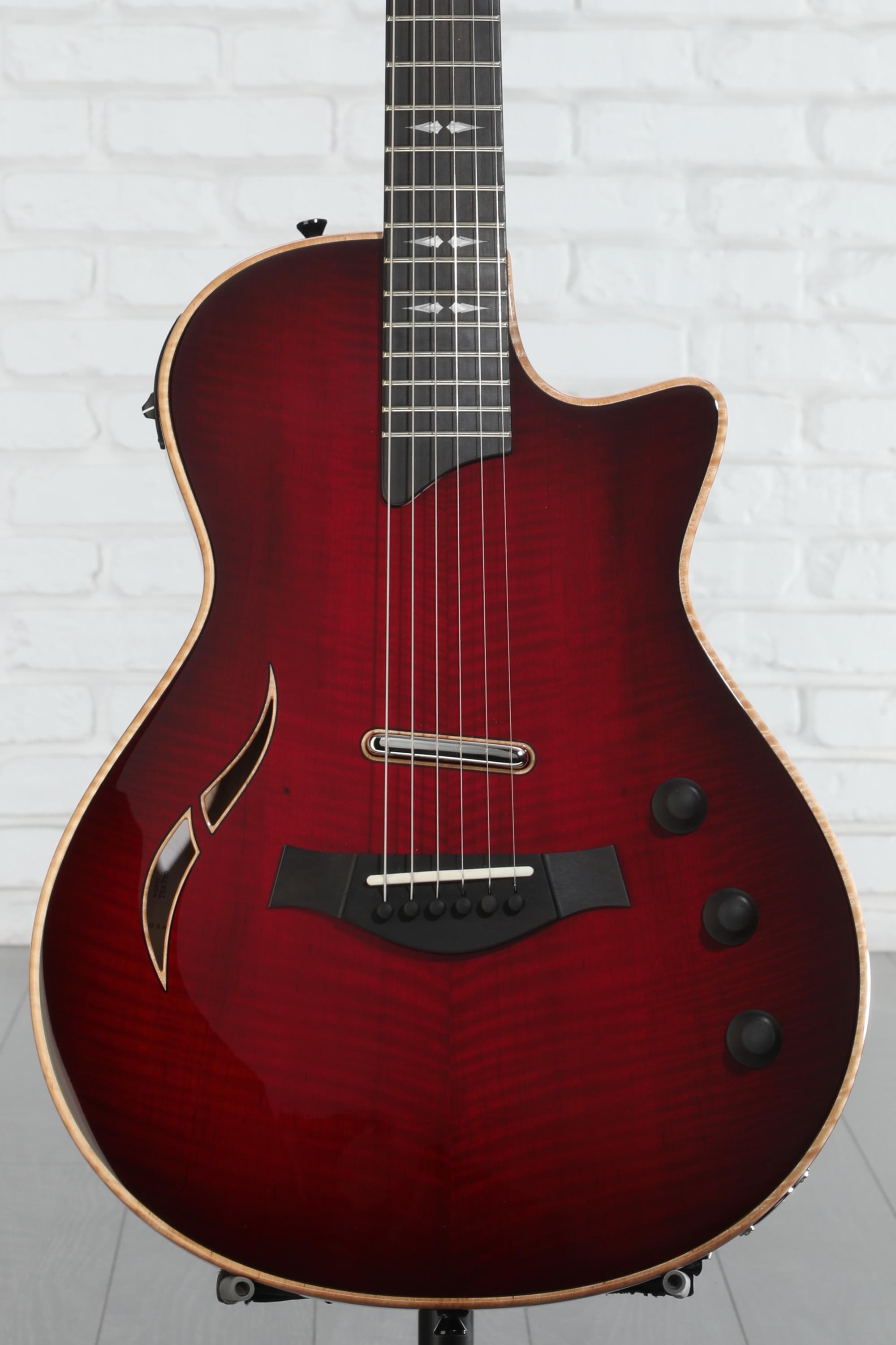 Taylor T5z Pro Hollowbody Electric Guitar - Cayenne Red