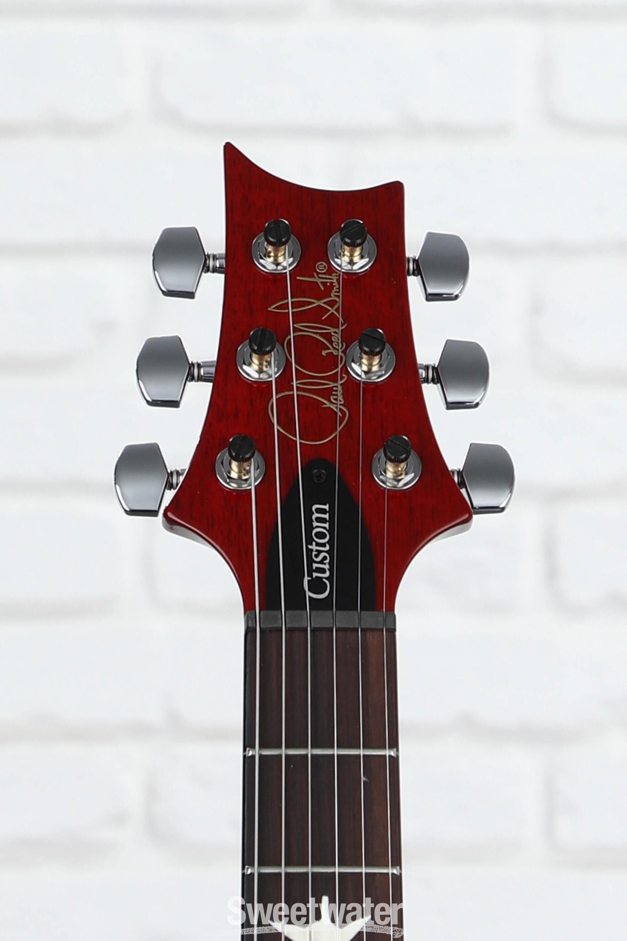 PRS S2 Custom 24 Electric Guitar - Bonnie Pink/Cherry Burst 