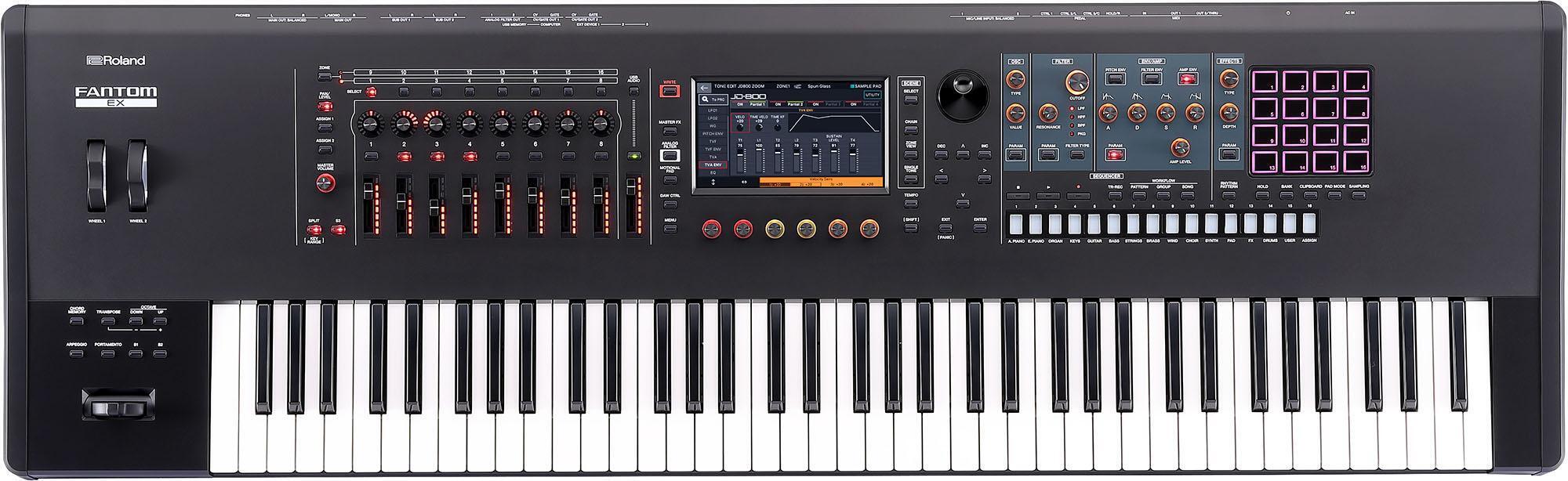 Roland FANTOM 7 EX Synthesizer Workstation | Sweetwater