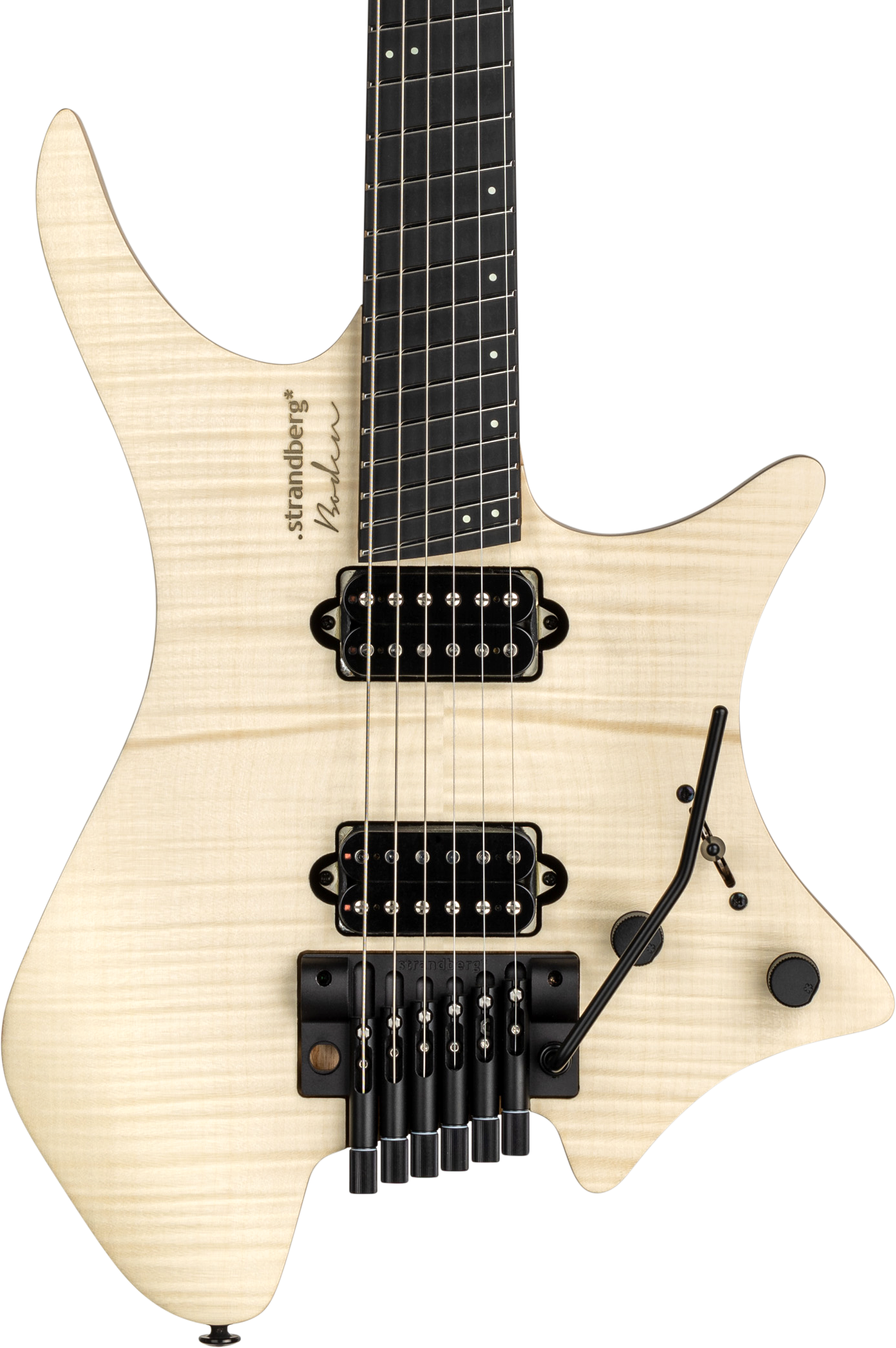 Strandberg Boden Prog NX 6 Electric Guitar - Natural Flame Maple