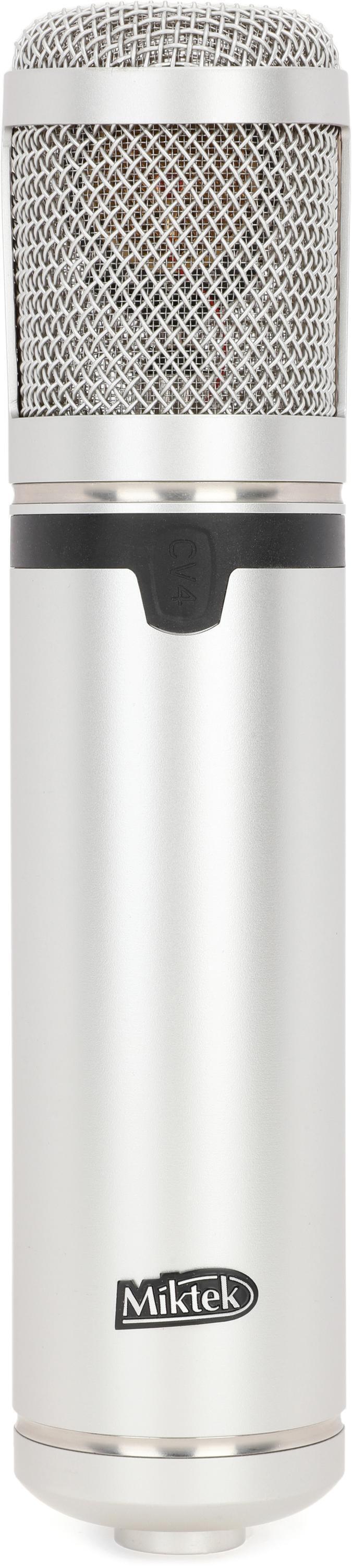 Miktek CV4 Large-diaphragm Tube Condenser Microphone Reviews