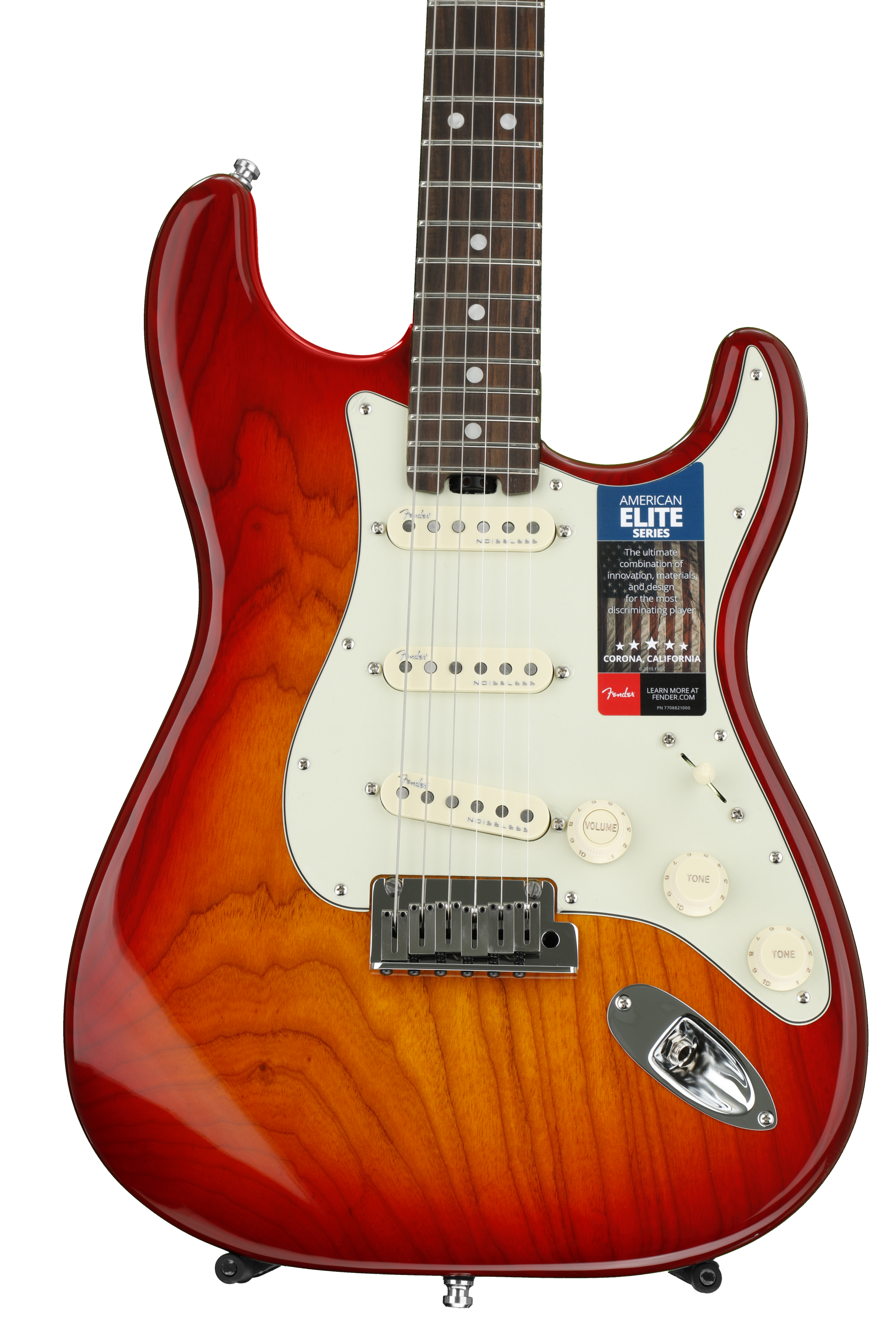 Fender American Elite Stratocaster - Aged Cherry Burst with