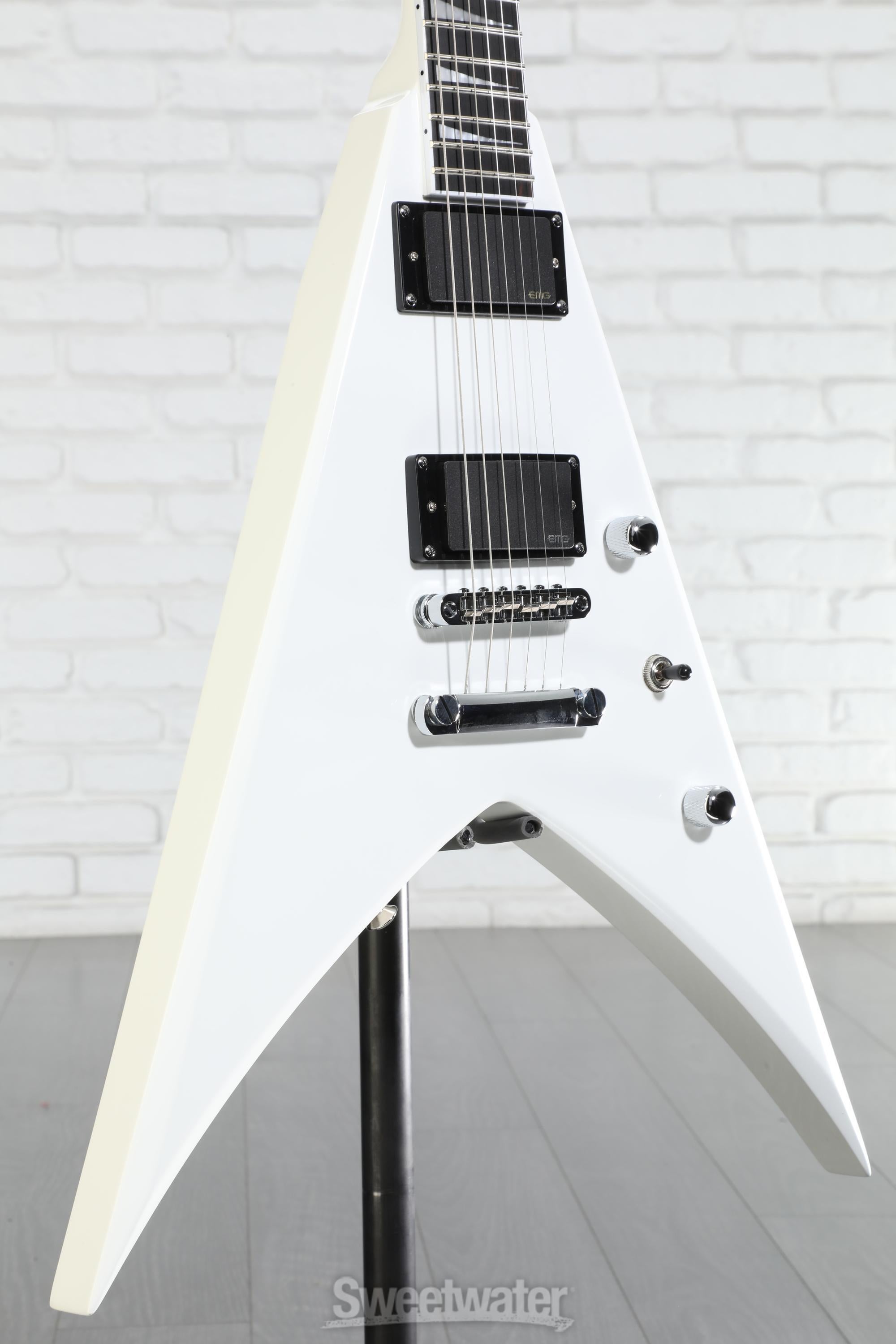 Jackson Pro Series King V KVTMG Electric Guitar - Snow White
