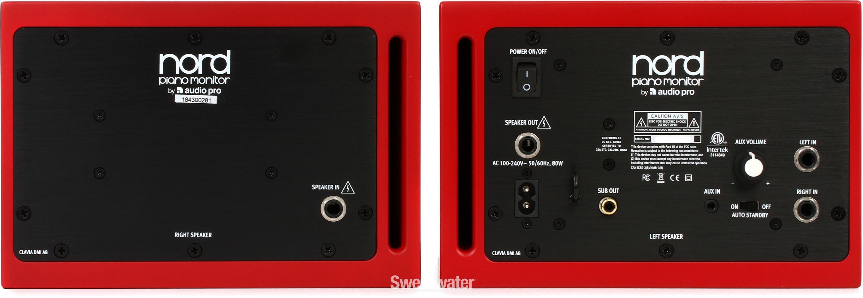 【週末特価】Nord Piano Monitor V2 Nord Piano Monitor V2 With Brackets | Music & Arts