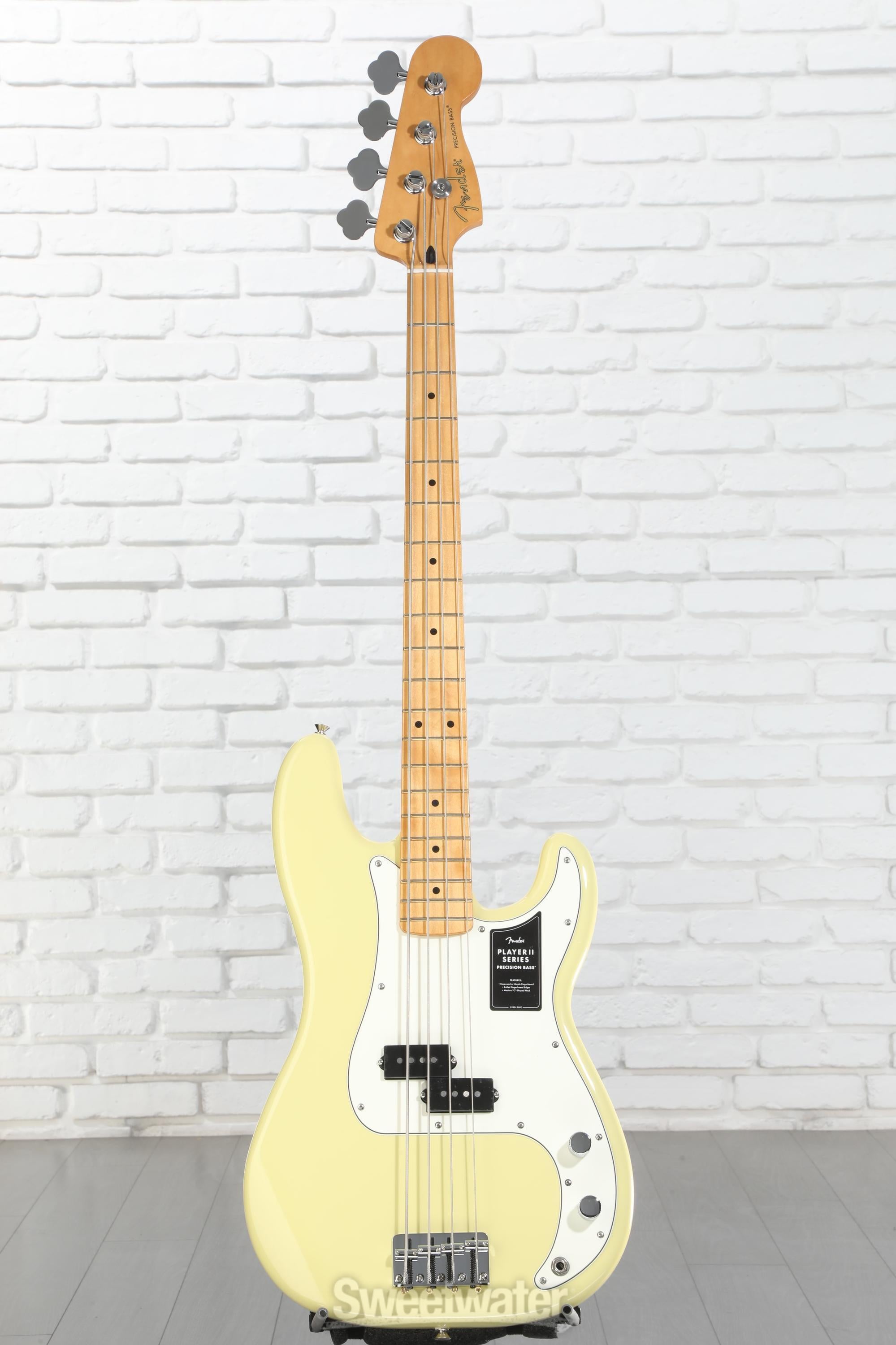 Fender Player II Precision Bass - Hialeah Yellow with Maple