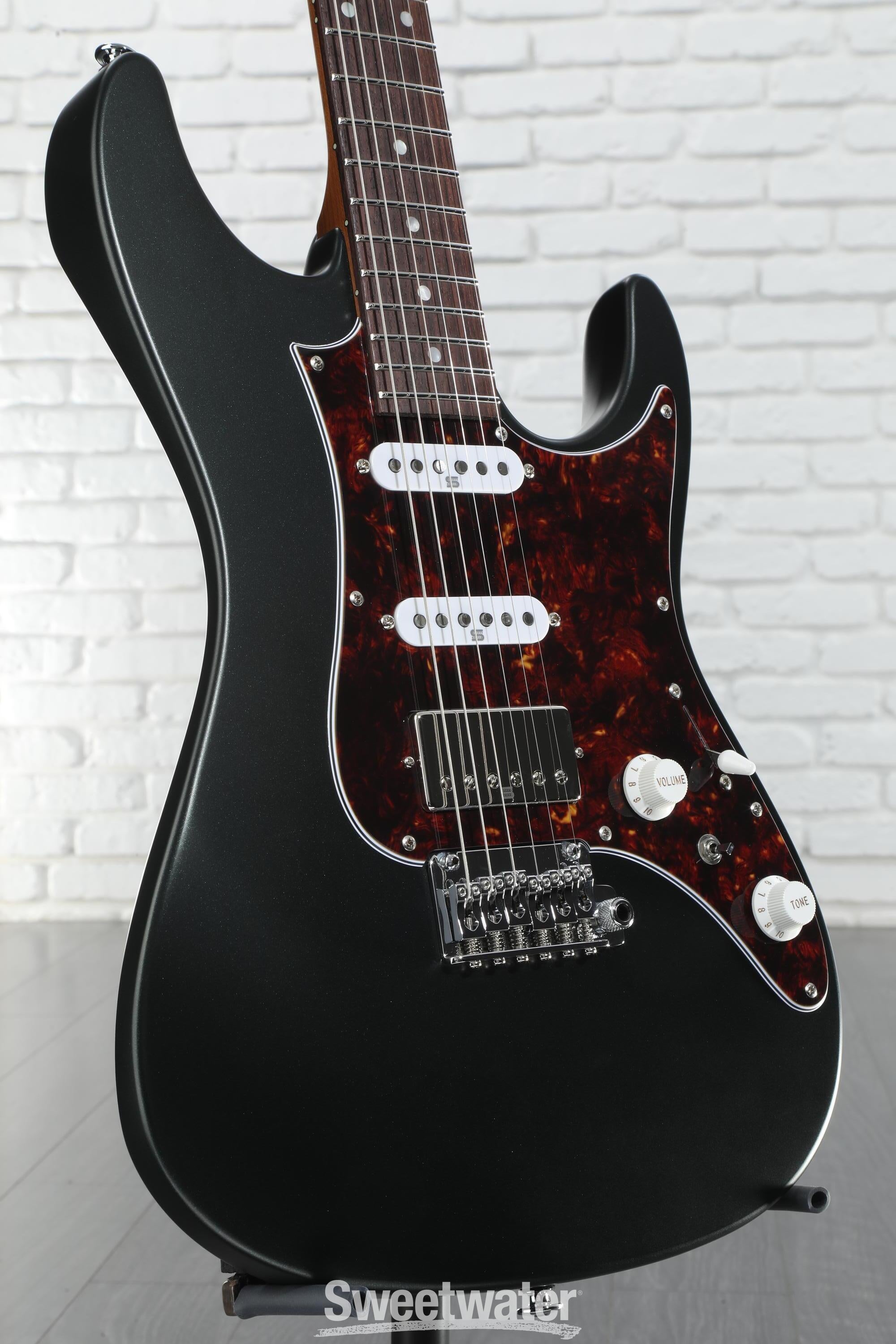 Ibanez Prestige AZ2204N Electric Guitar - Ivy Green Metallic Flat