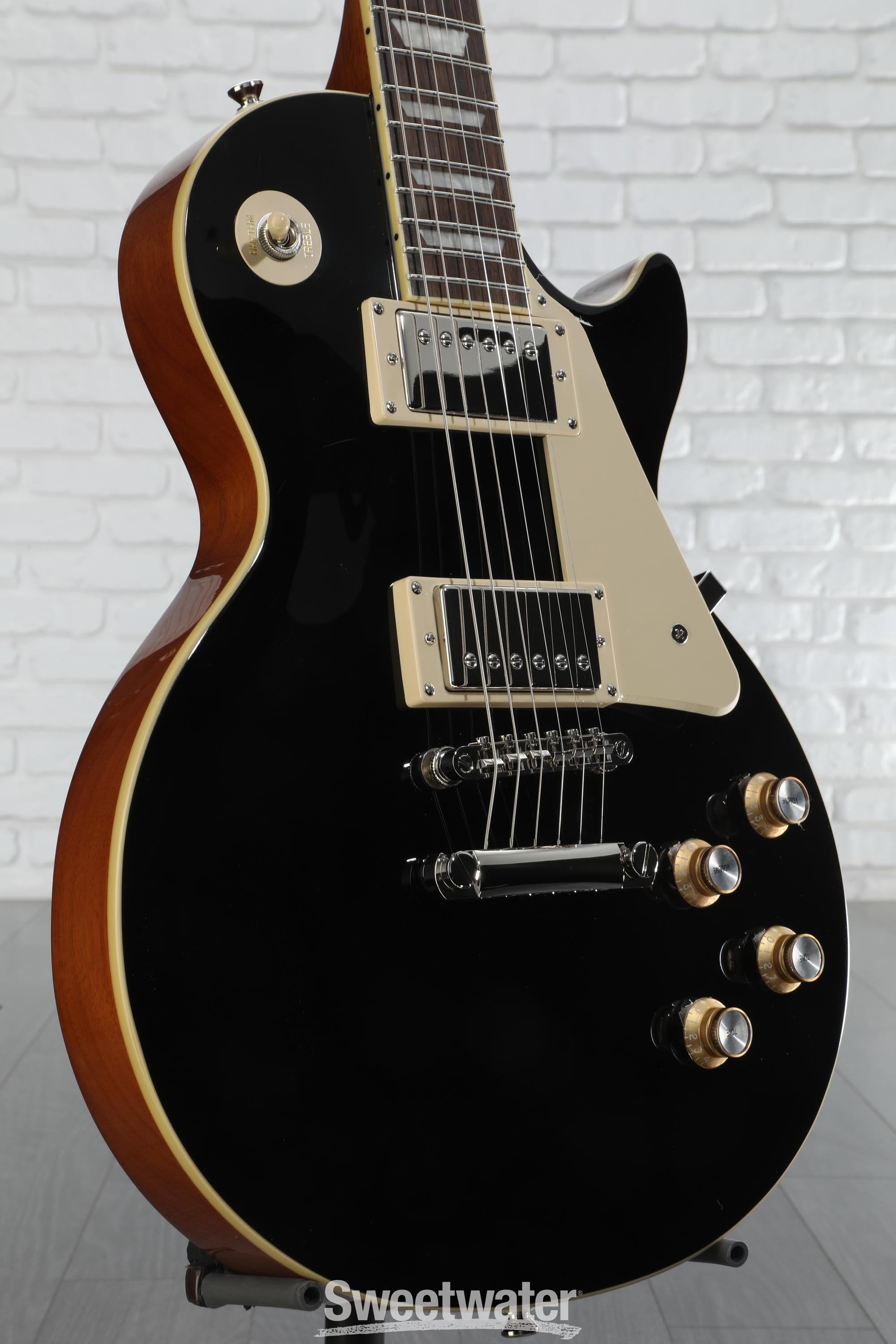 Amazon.com: Epiphone Les Paul Standard 60s, Ebony : Musical