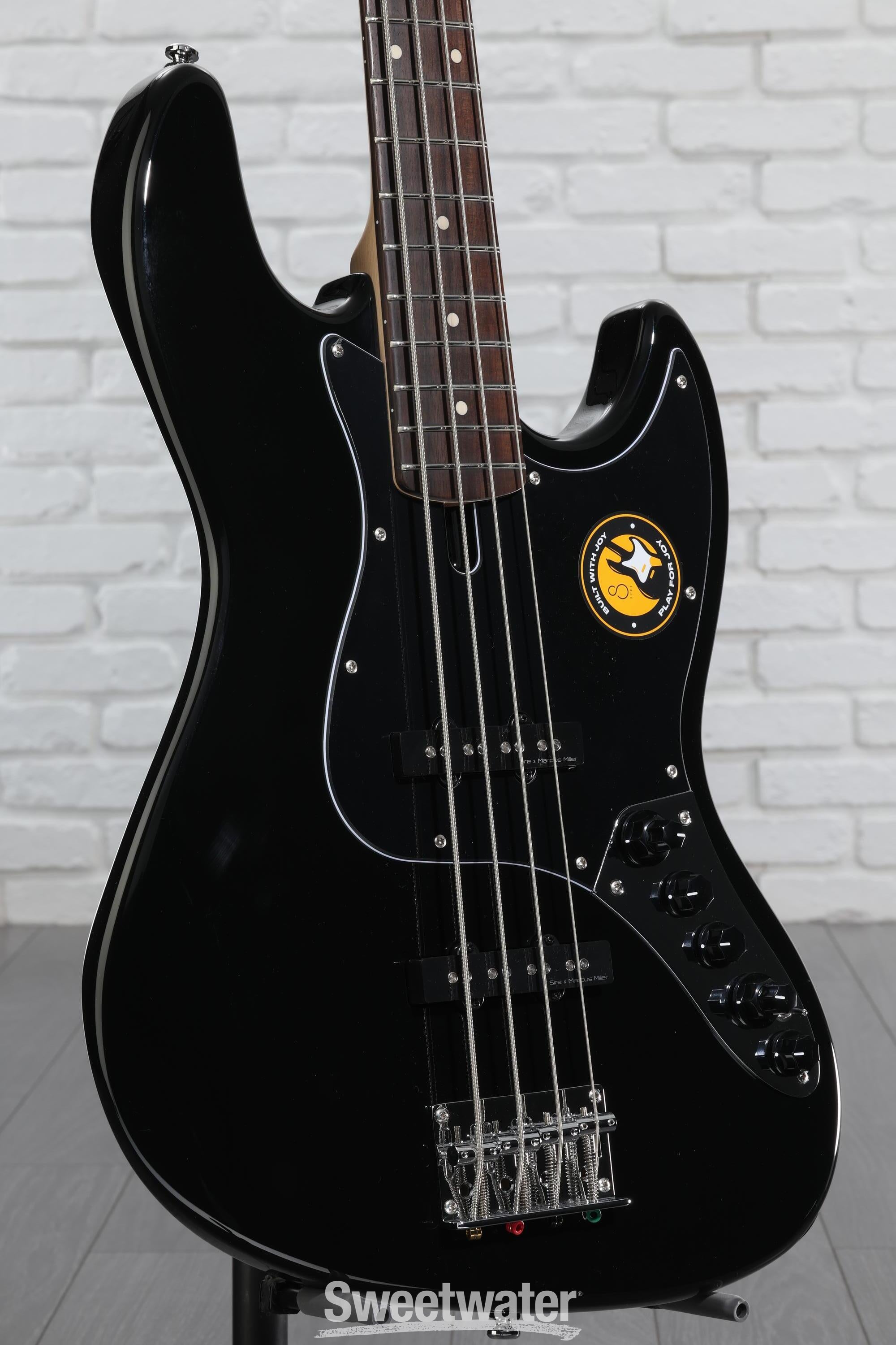 Sire Marcus Miller V3 4-string Bass Guitar - Black | Sweetwater