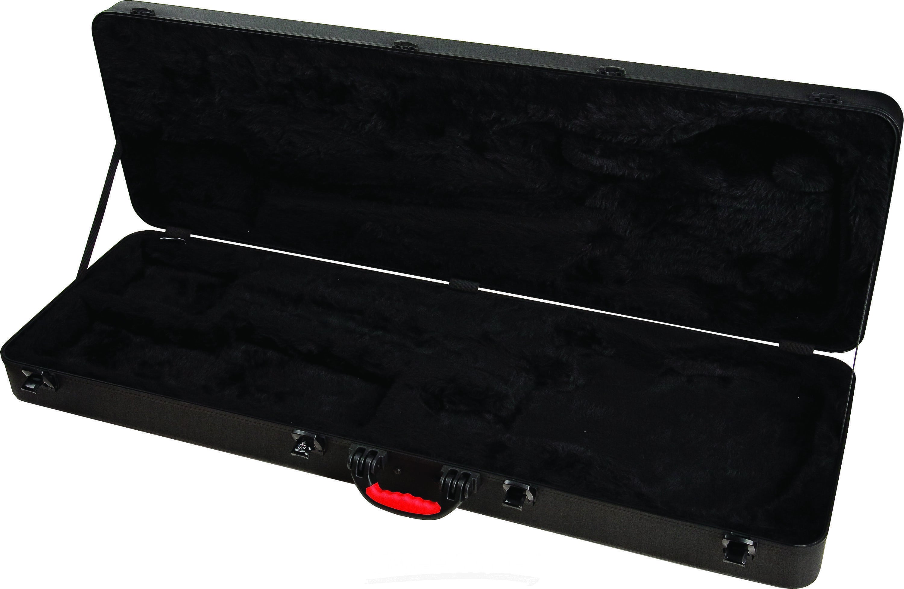 Fender ABS Molded Precision Bass/Jazz Bass Case - Red Handle