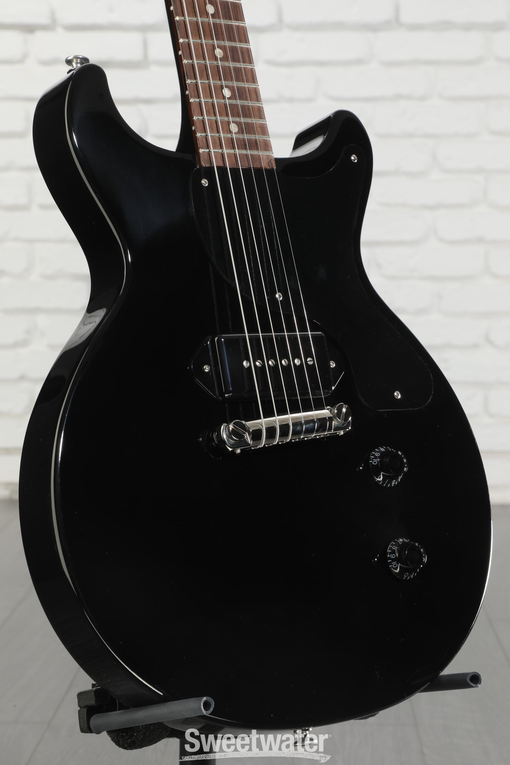 Gibson Les Paul Junior Double Cut Electric Guitar - Ebony | Sweetwater