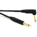 Photo of Mogami Gold Instrument 02R Straight to Right Angle Pedal Cable - 2 foot