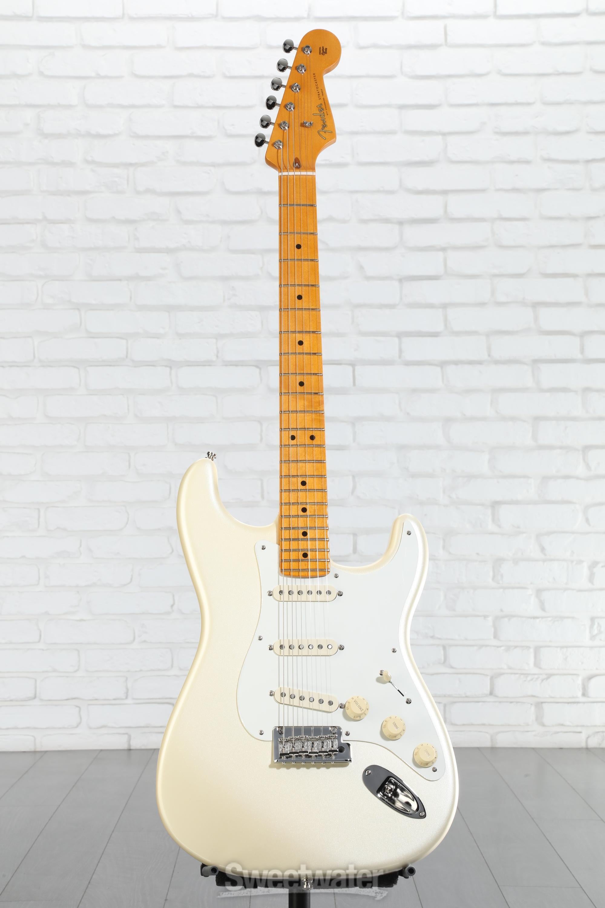 fender　stratocaster Fender Lincoln Brewster Stratocaster Electric Guitar - Olympic