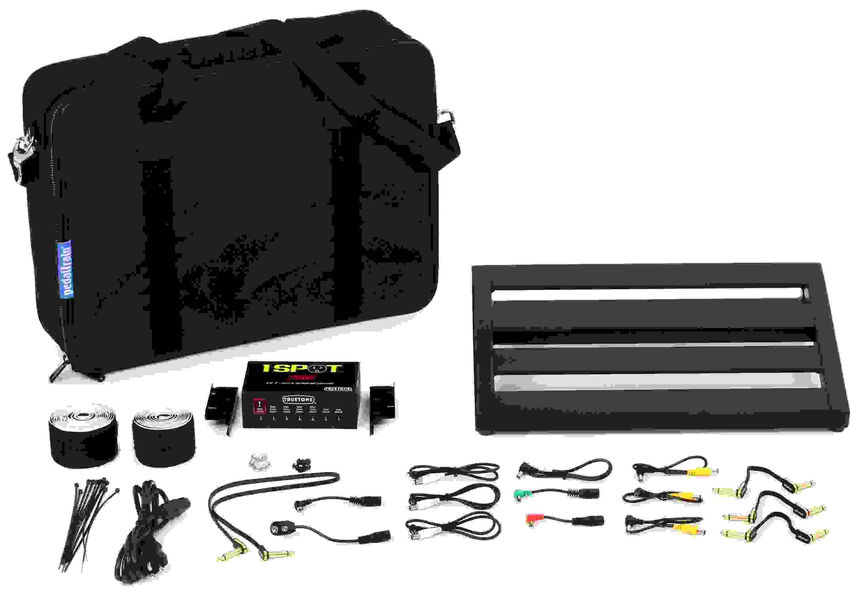 Pedaltrain Compact Gigging Pedalboard Kit with Truetone Power & EBS