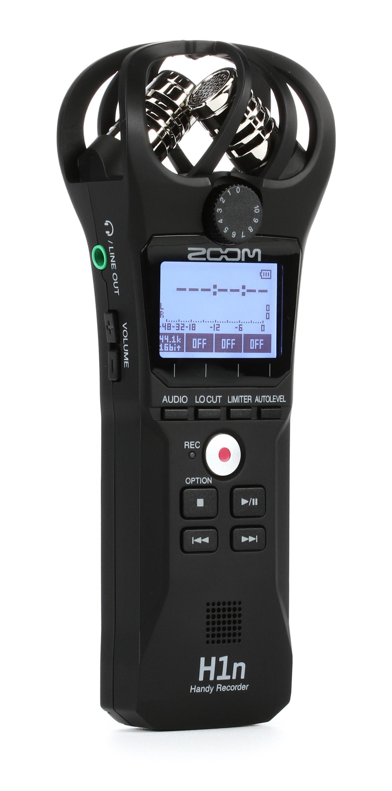 Zoom H2n 2-Input / 4-Track Portable Handy Recorder with Onboard 5-Mic