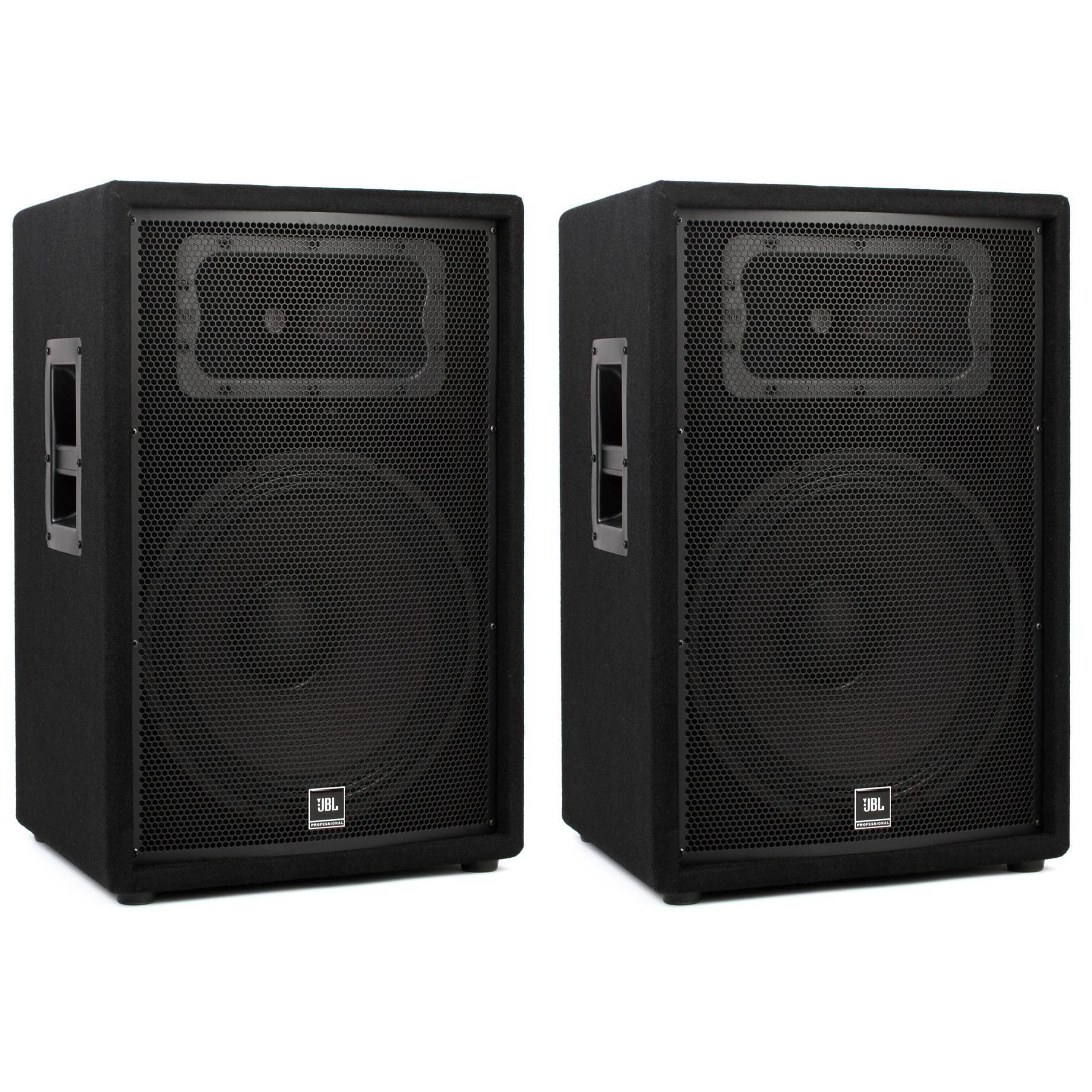 JBL JRX215 1000W 15 inch Passive Speaker Pair