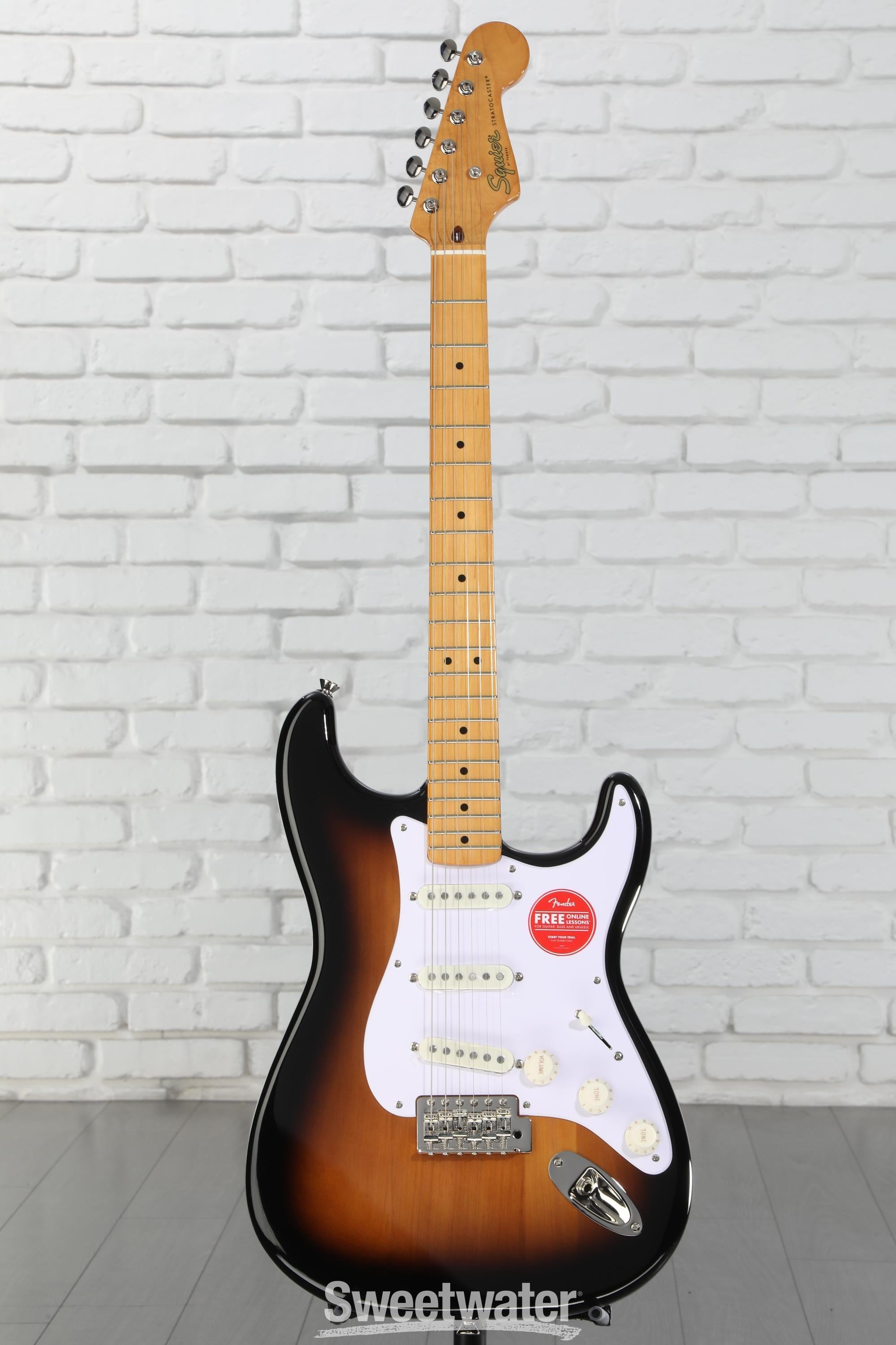 ギター squier classic vibe '50 stratocaster Amazon.com: Squier Classic Vibe 50s Stratocaster Electric