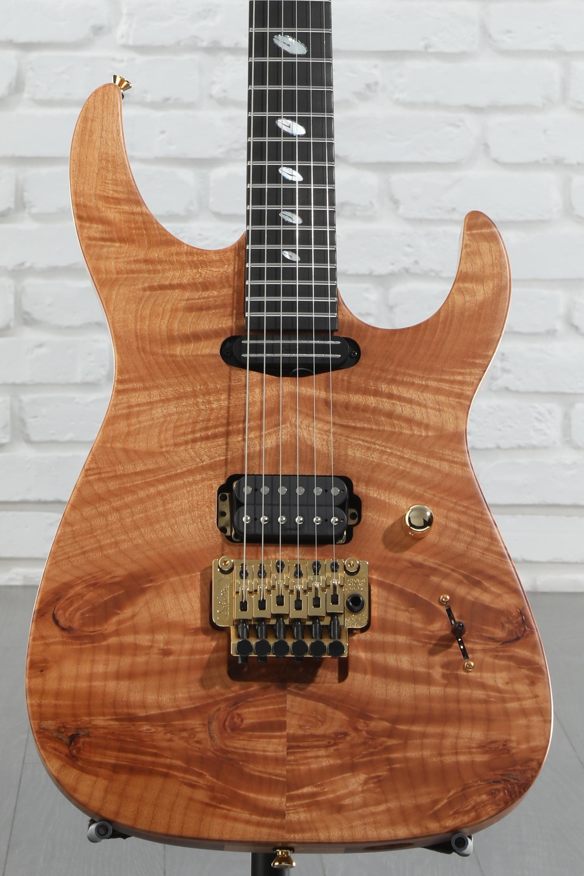 Caparison Guitars Dellinger SH Custom Electric Guitar - Amber